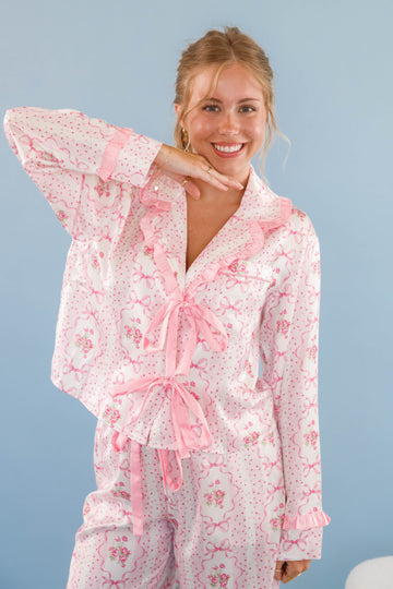 Rom-Com Marathon Pajama Top