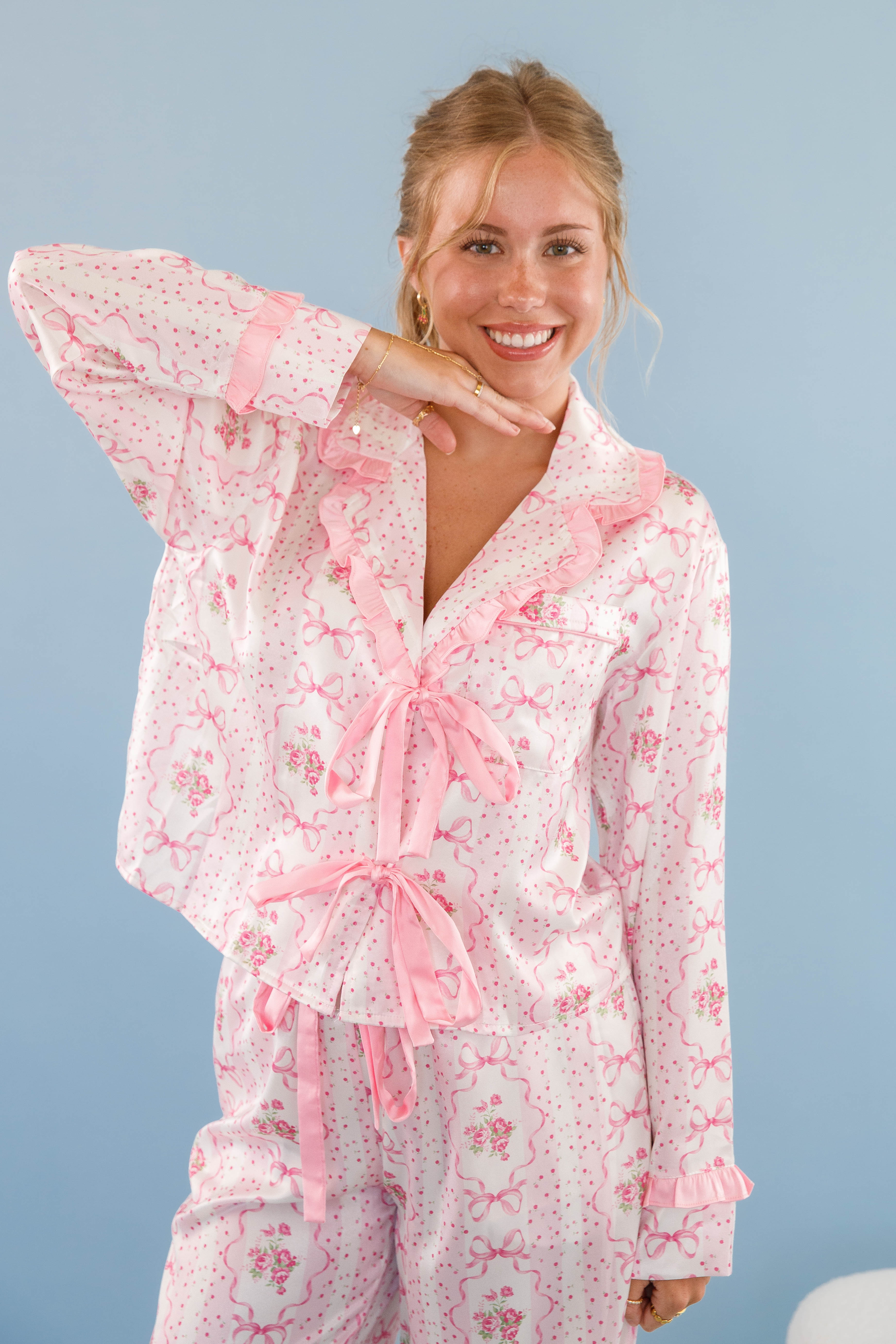 Rom-Com Marathon Pajama Top