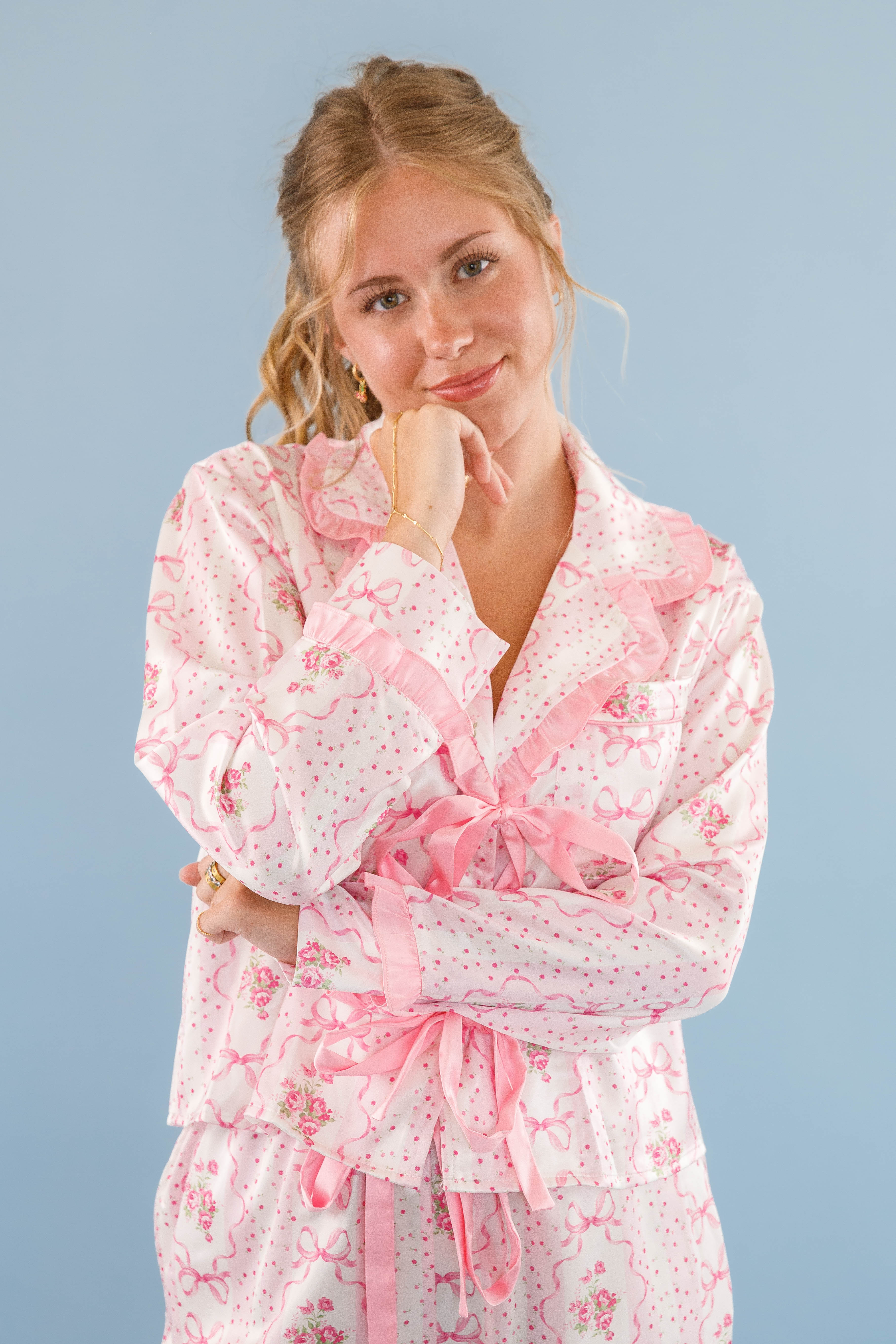 Rom-Com Marathon Pajama Top