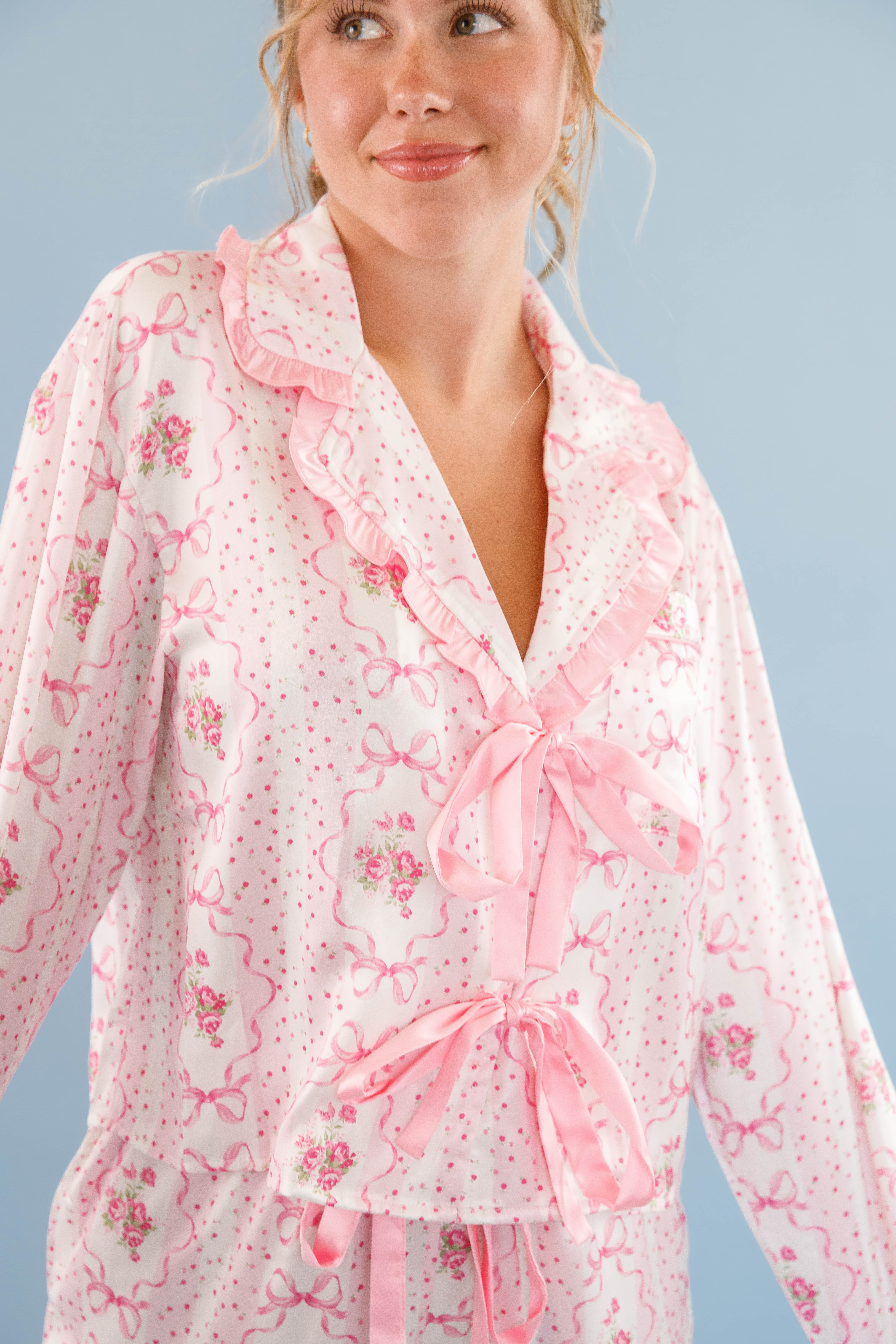 Rom-Com Marathon Pajama Top