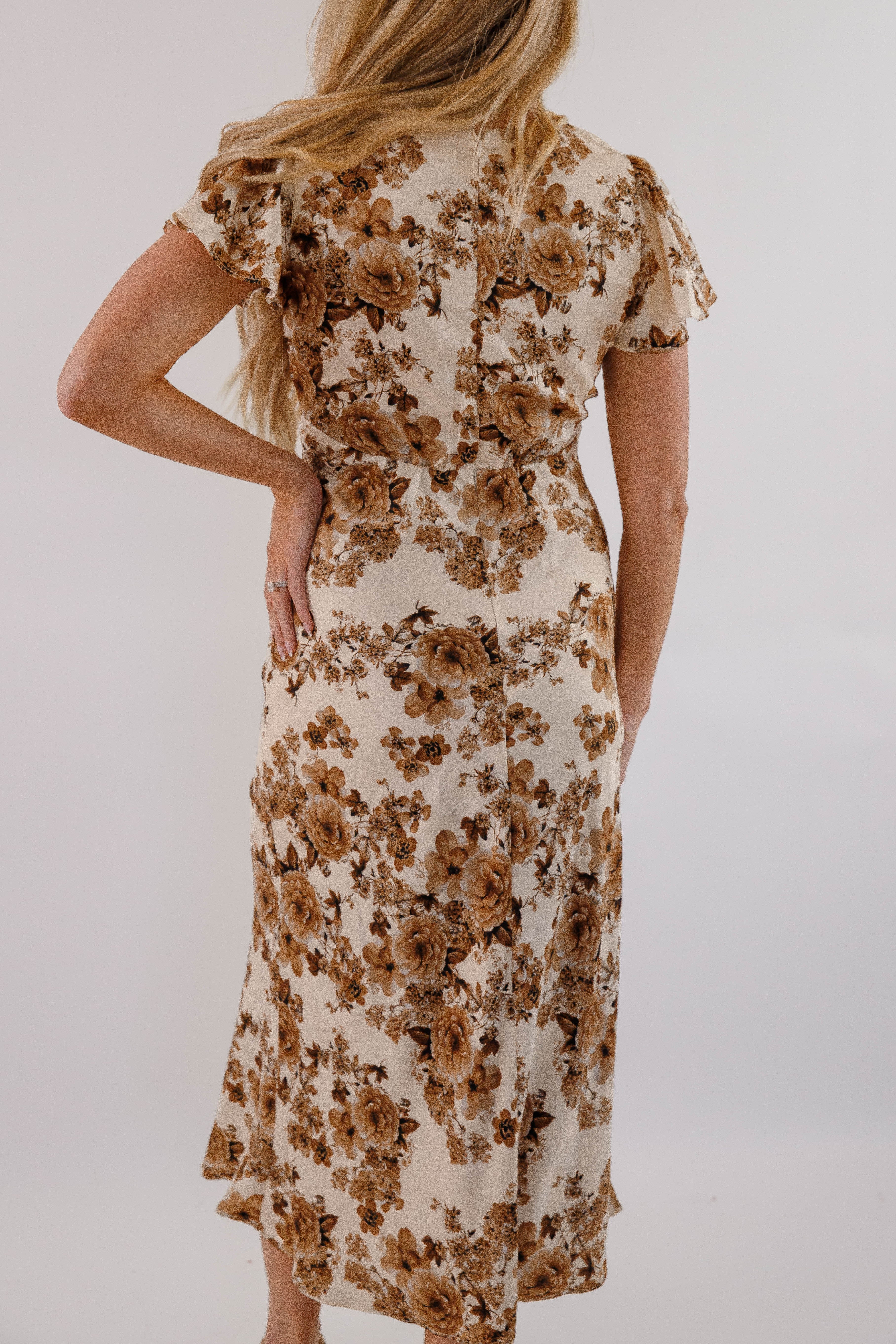 Starting To See Midi Dress
