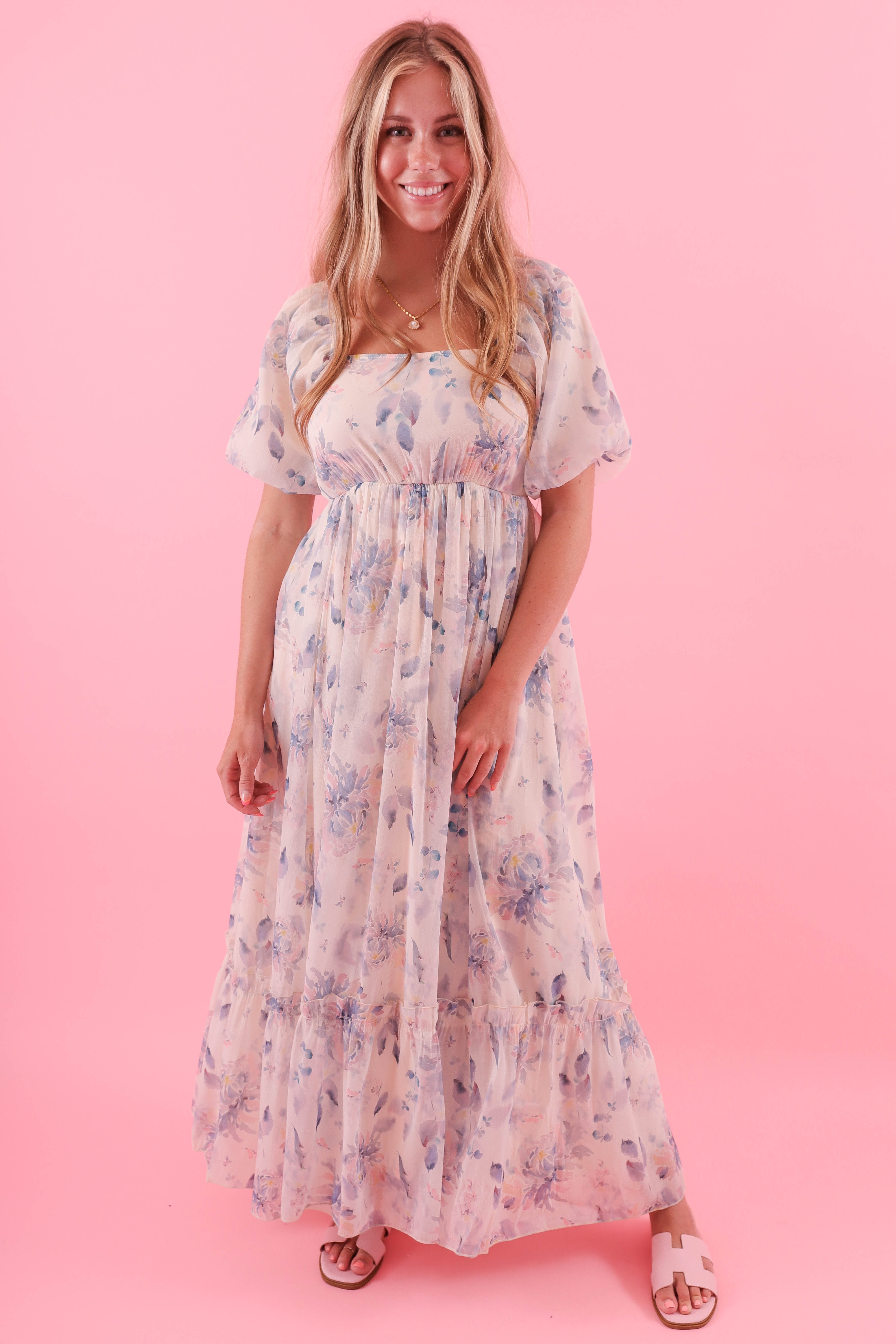 RESTOCK: A Glimpse Of The Past Maxi Dress