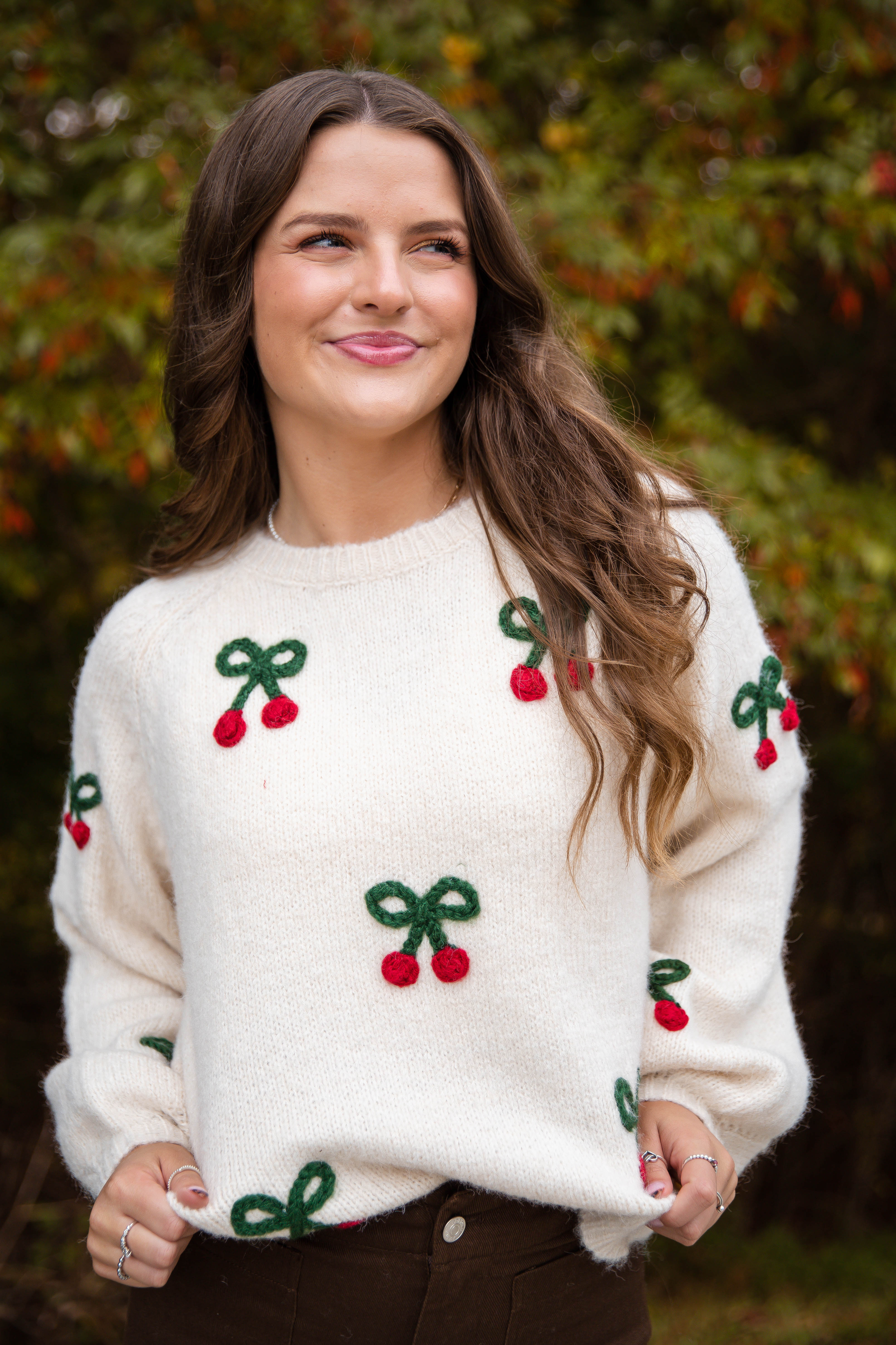 My Cherry Lip Gloss Sweater