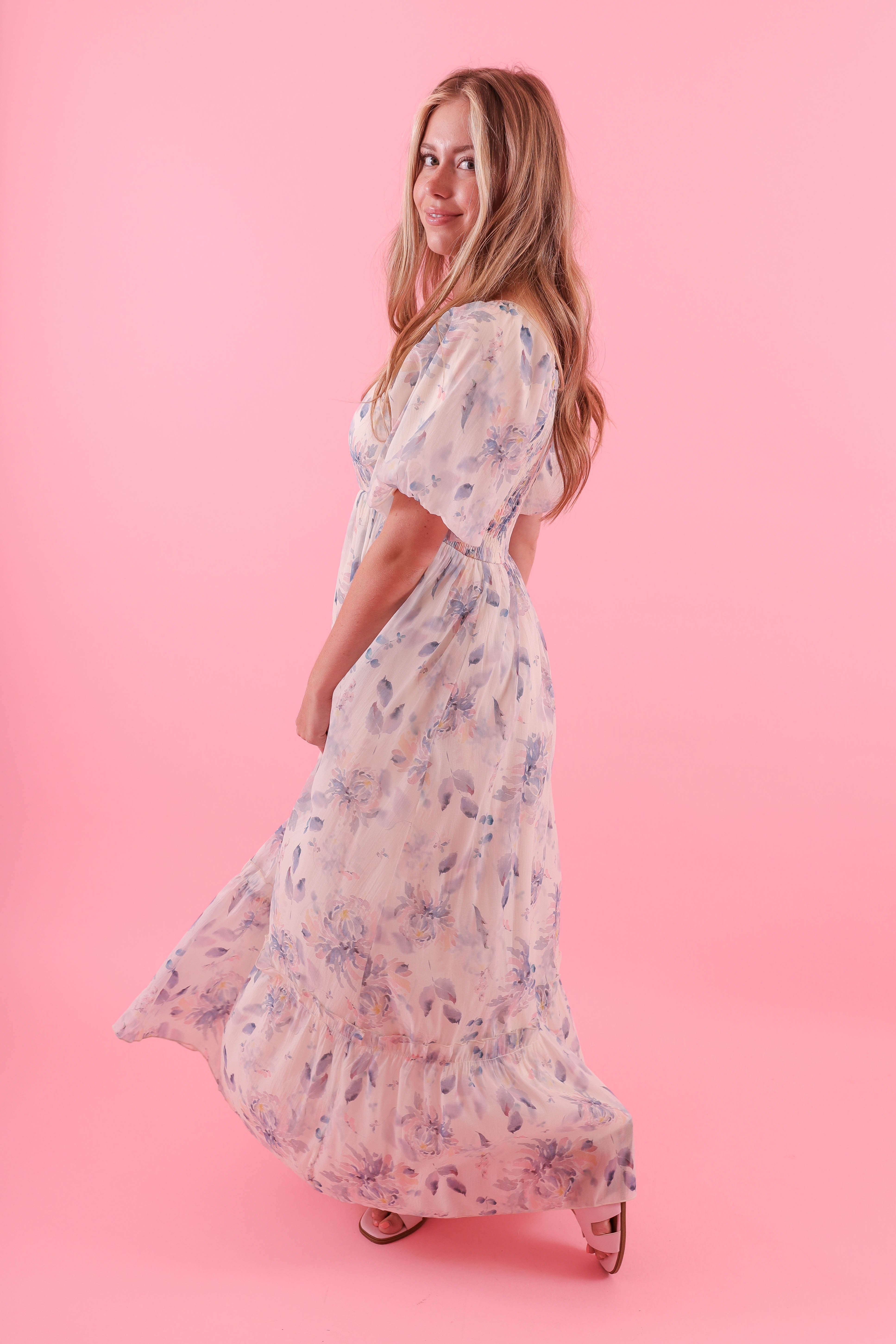 RESTOCK: A Glimpse Of The Past Maxi Dress
