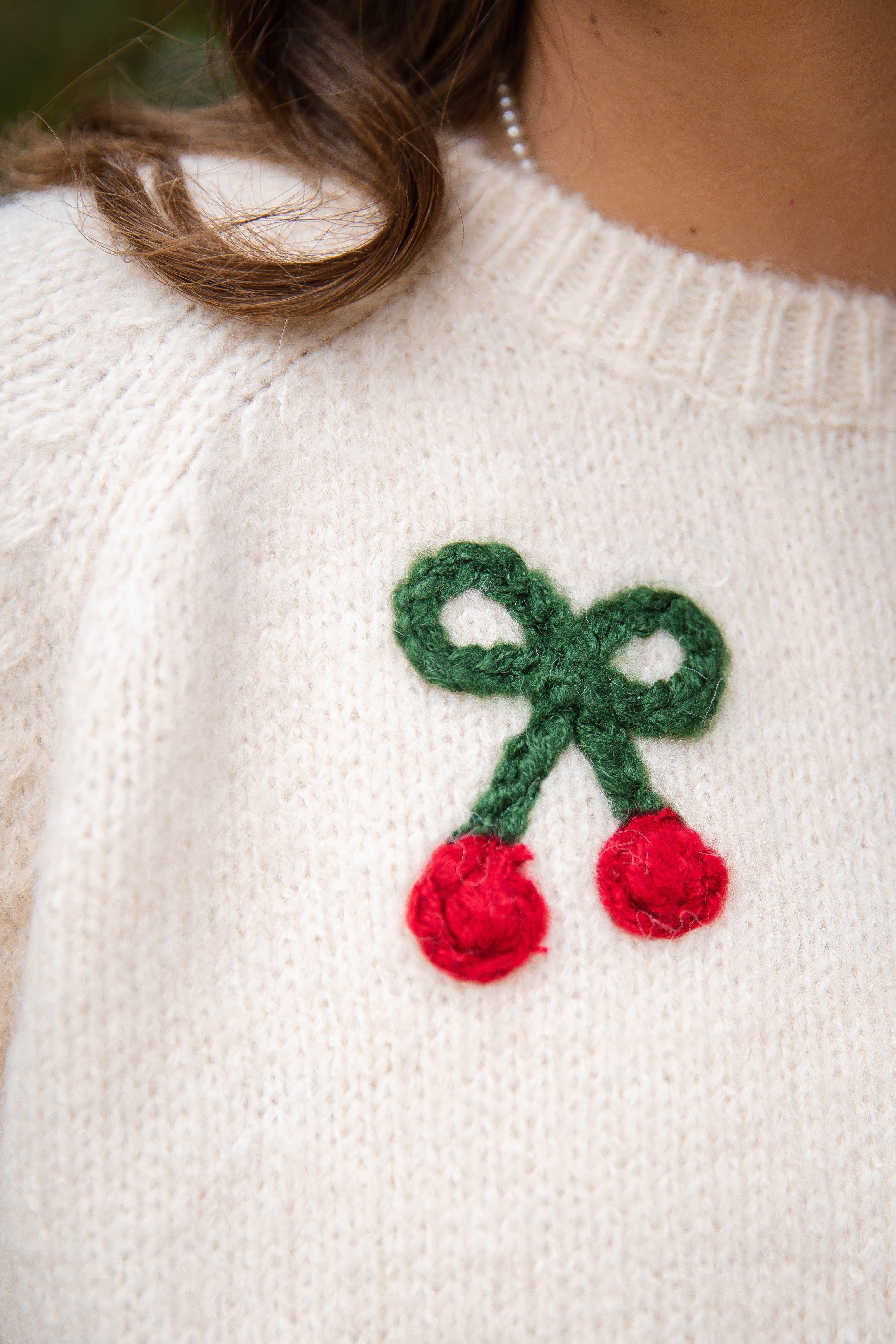 My Cherry Lip Gloss Sweater