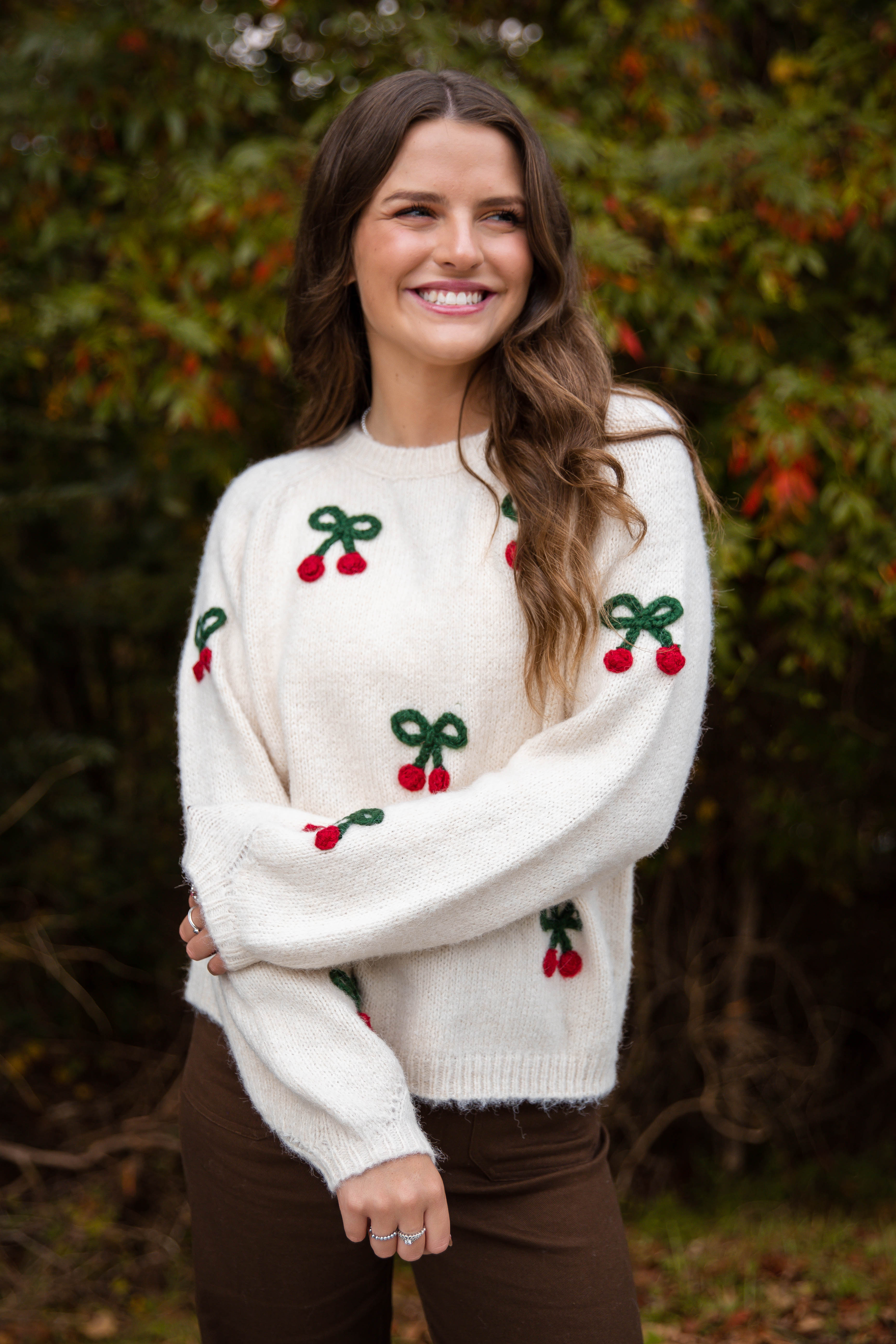 My Cherry Lip Gloss Sweater