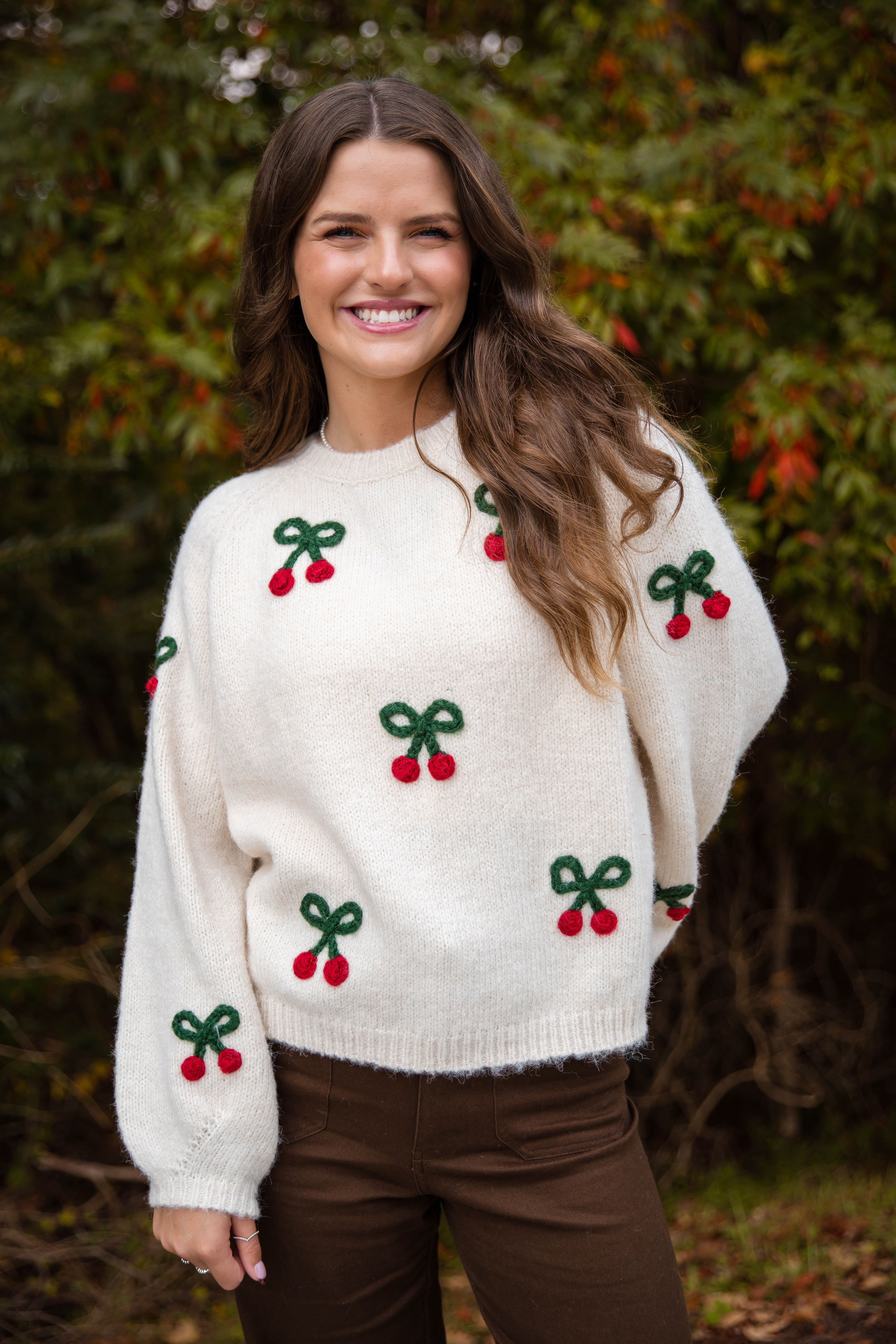 My Cherry Lip Gloss Sweater