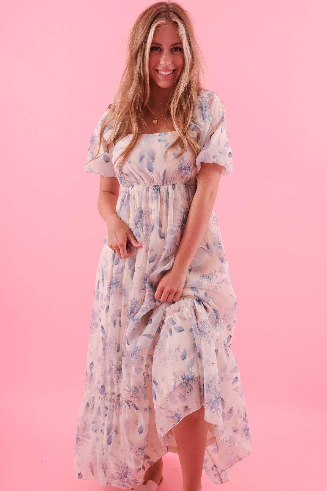 RESTOCK: A Glimpse Of The Past Maxi Dress