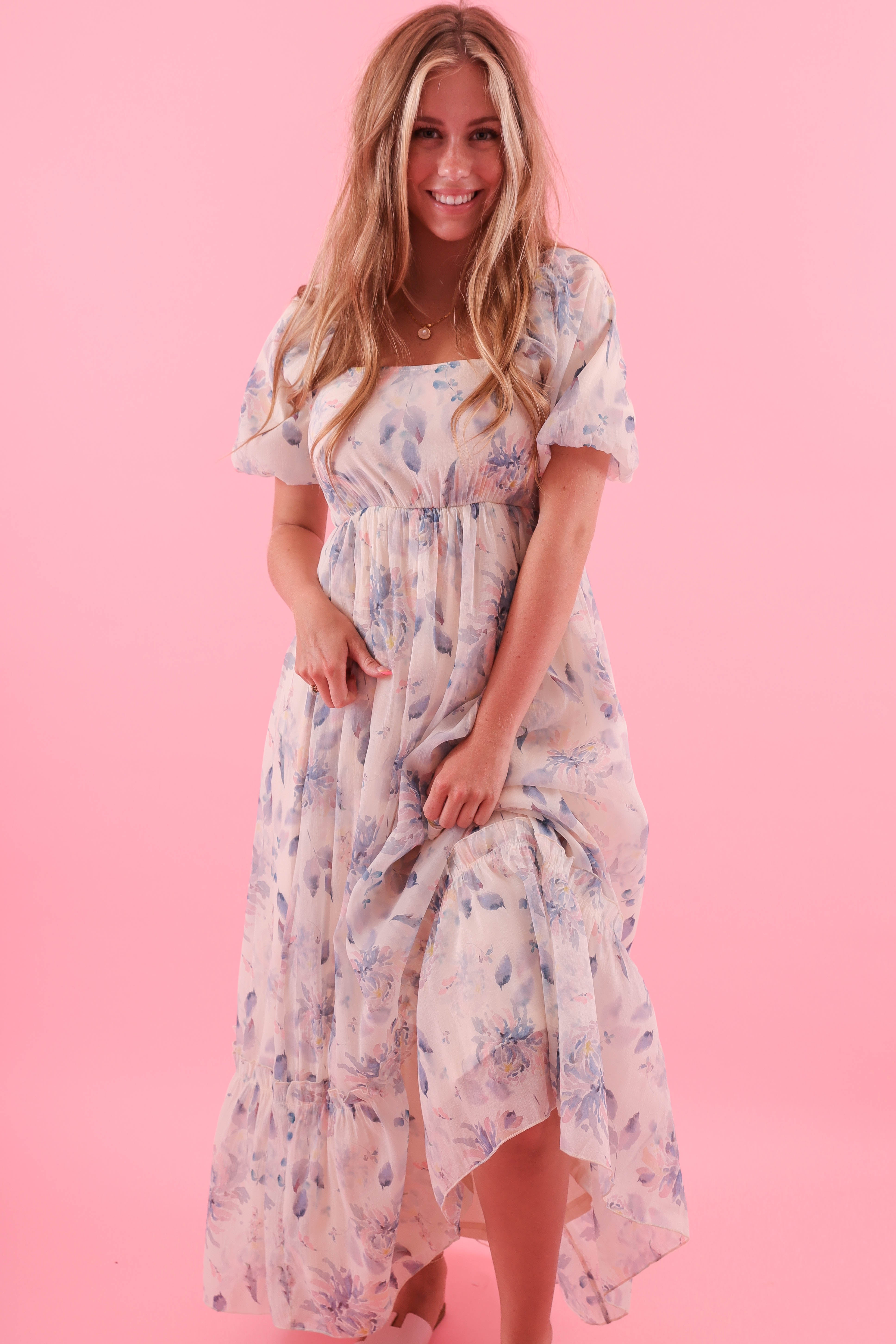 RESTOCK: A Glimpse Of The Past Maxi Dress