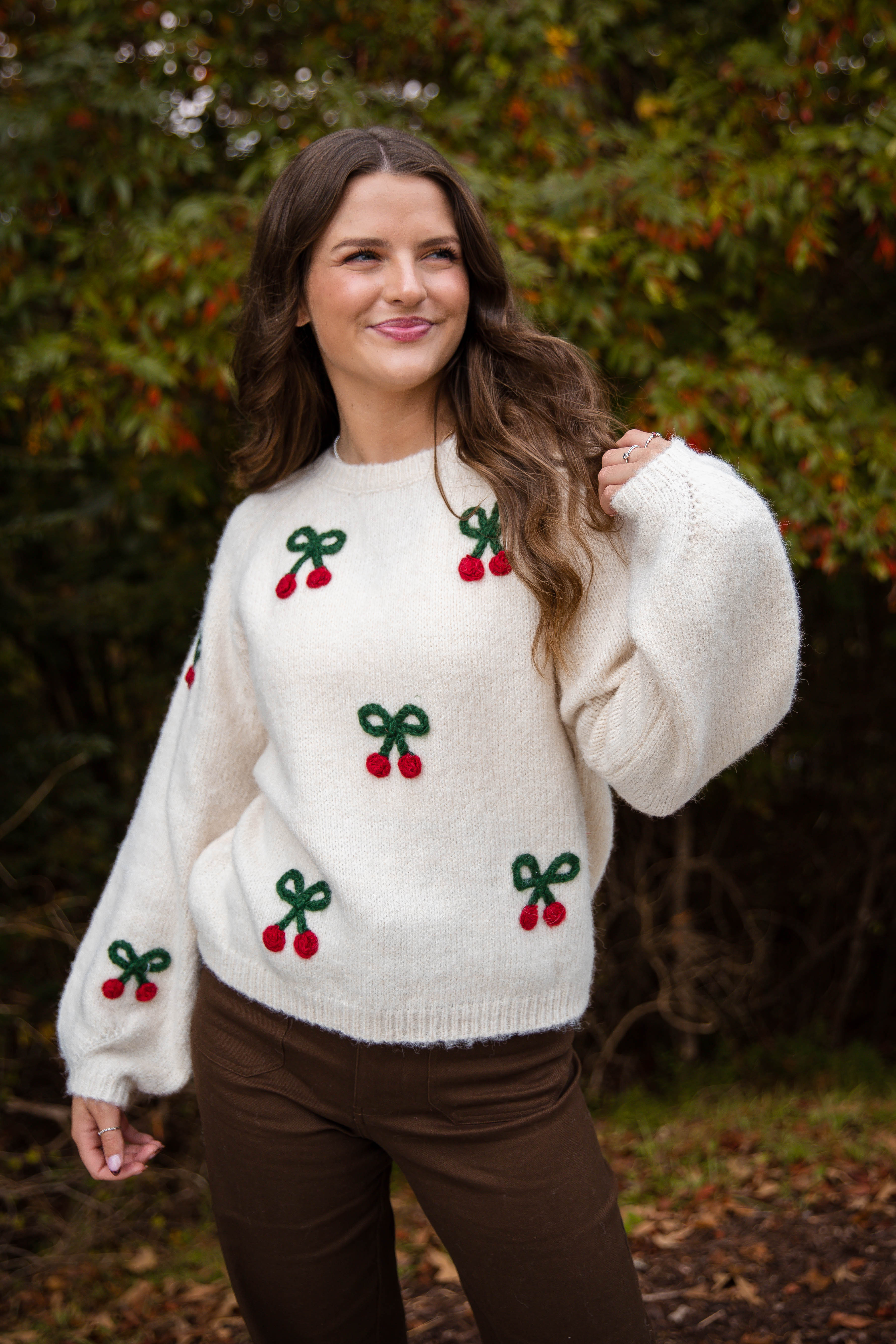 My Cherry Lip Gloss Sweater