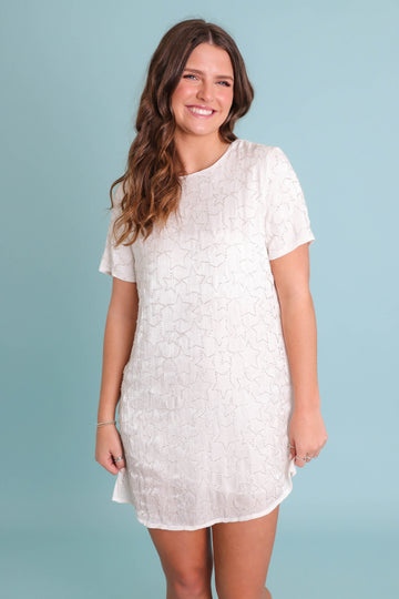 FINAL SALE: Star of the Show Sequin Dress