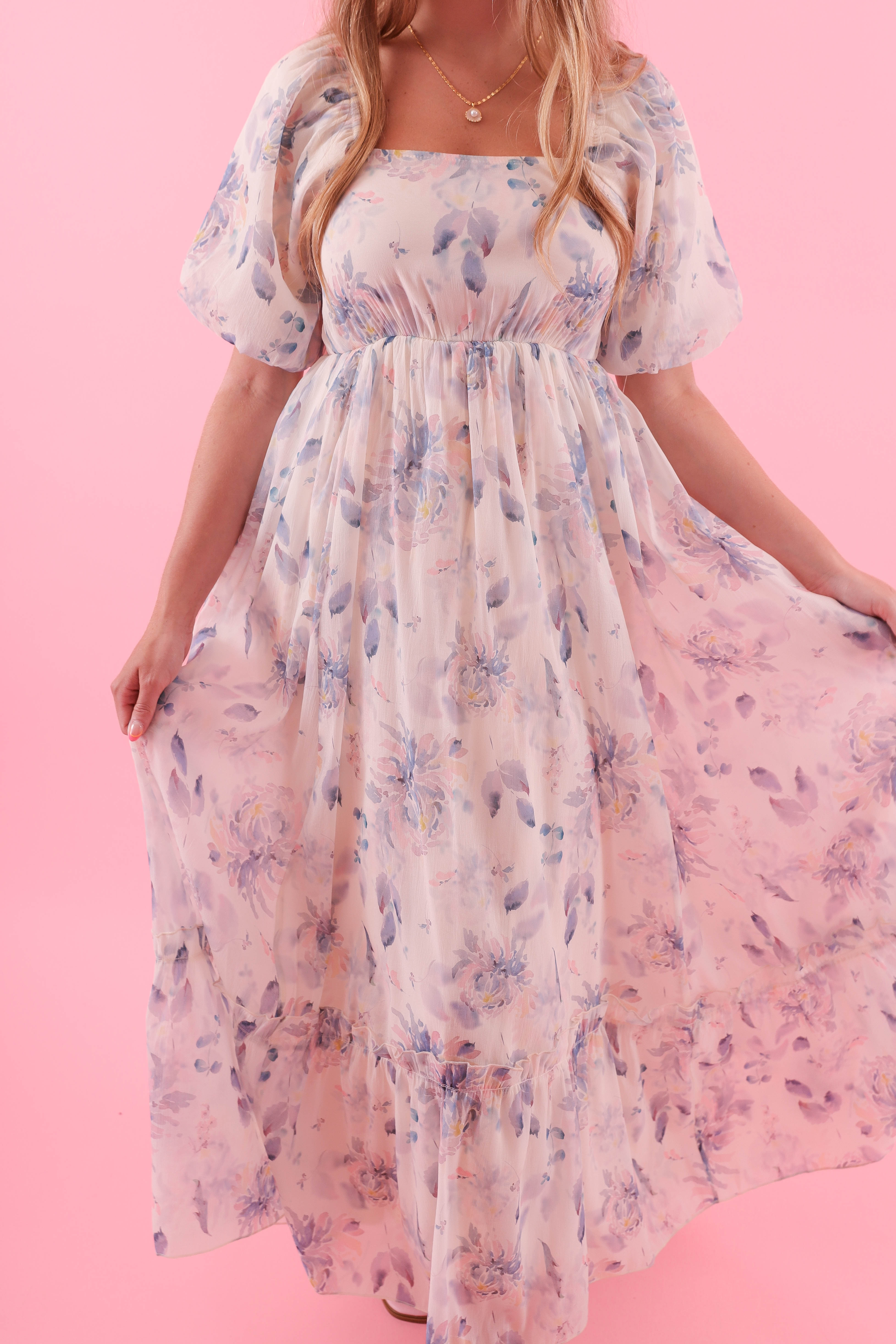 RESTOCK: A Glimpse Of The Past Maxi Dress