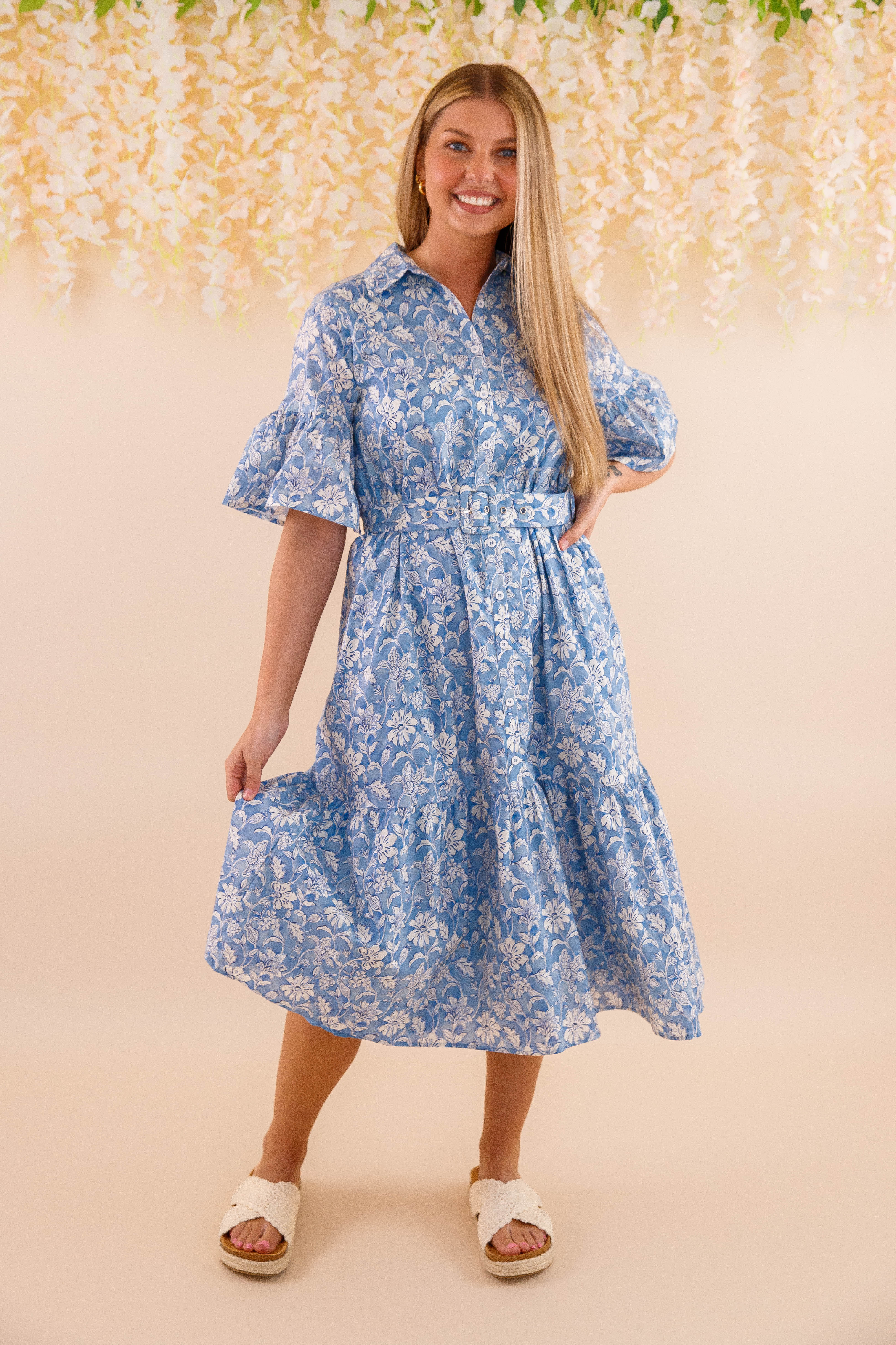 Island to Island Midi Dress