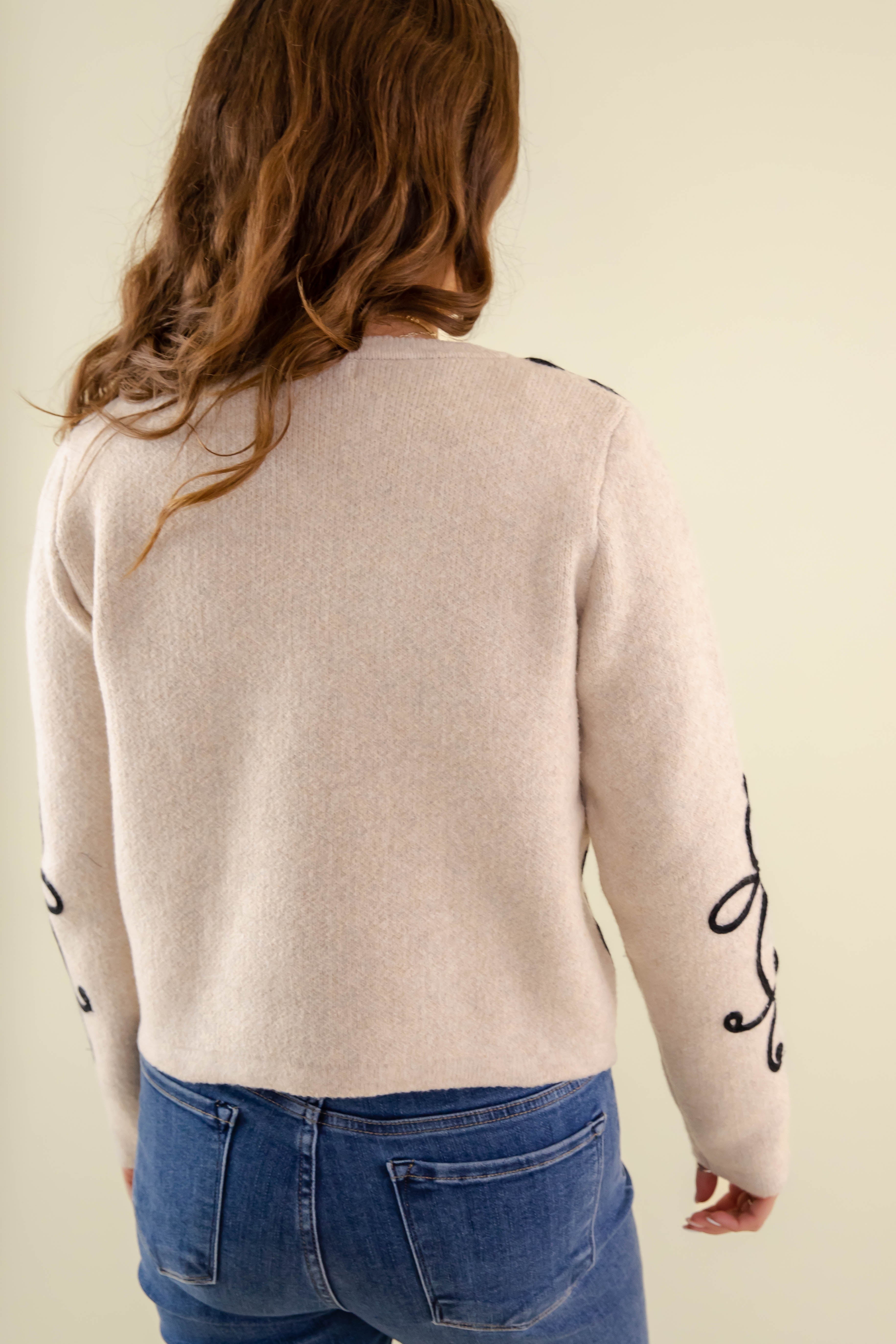 FINAL SALE: Creating New Patterns Cardigan