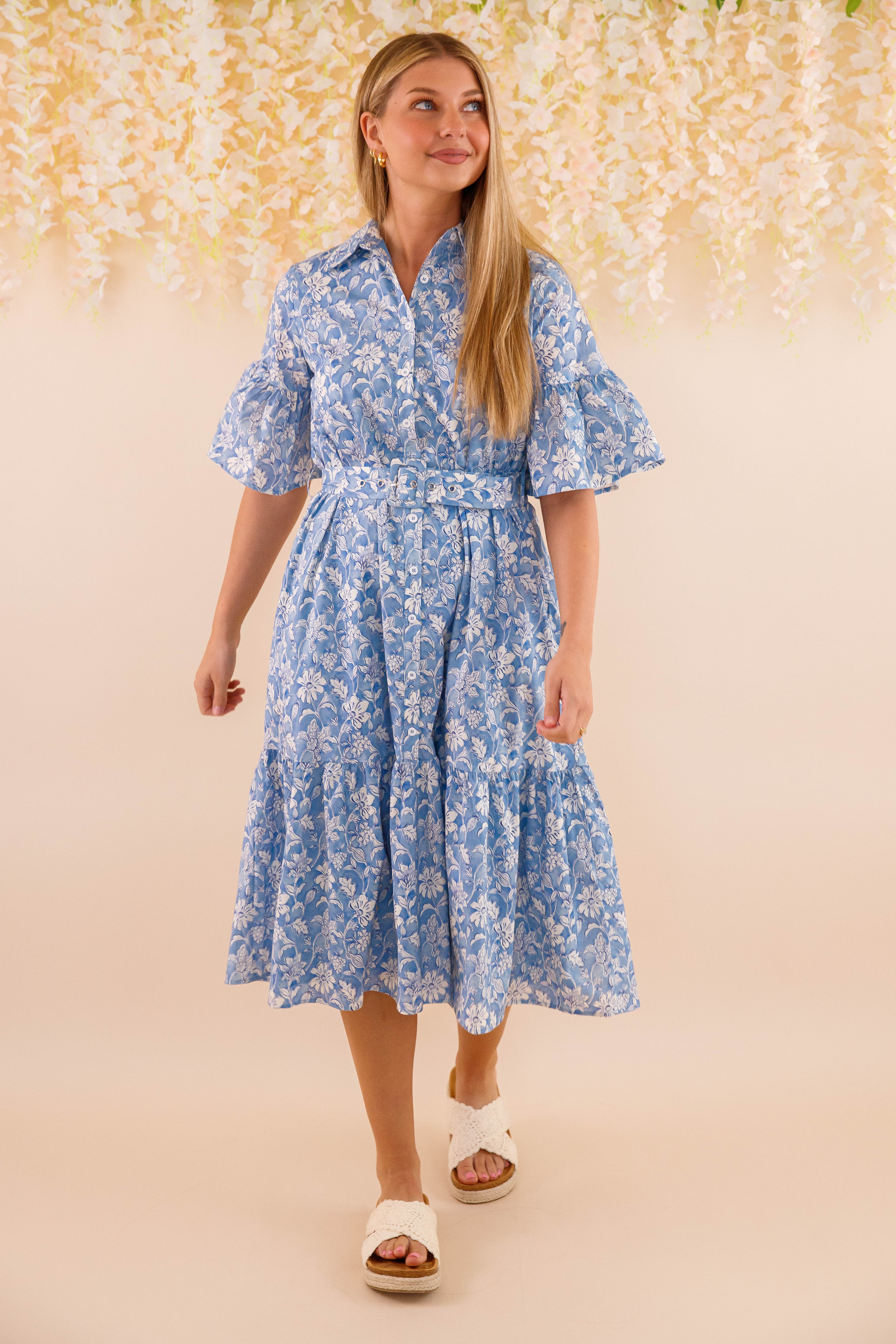 Island to Island Midi Dress