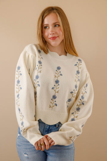 Another Day Sweater-Ivory