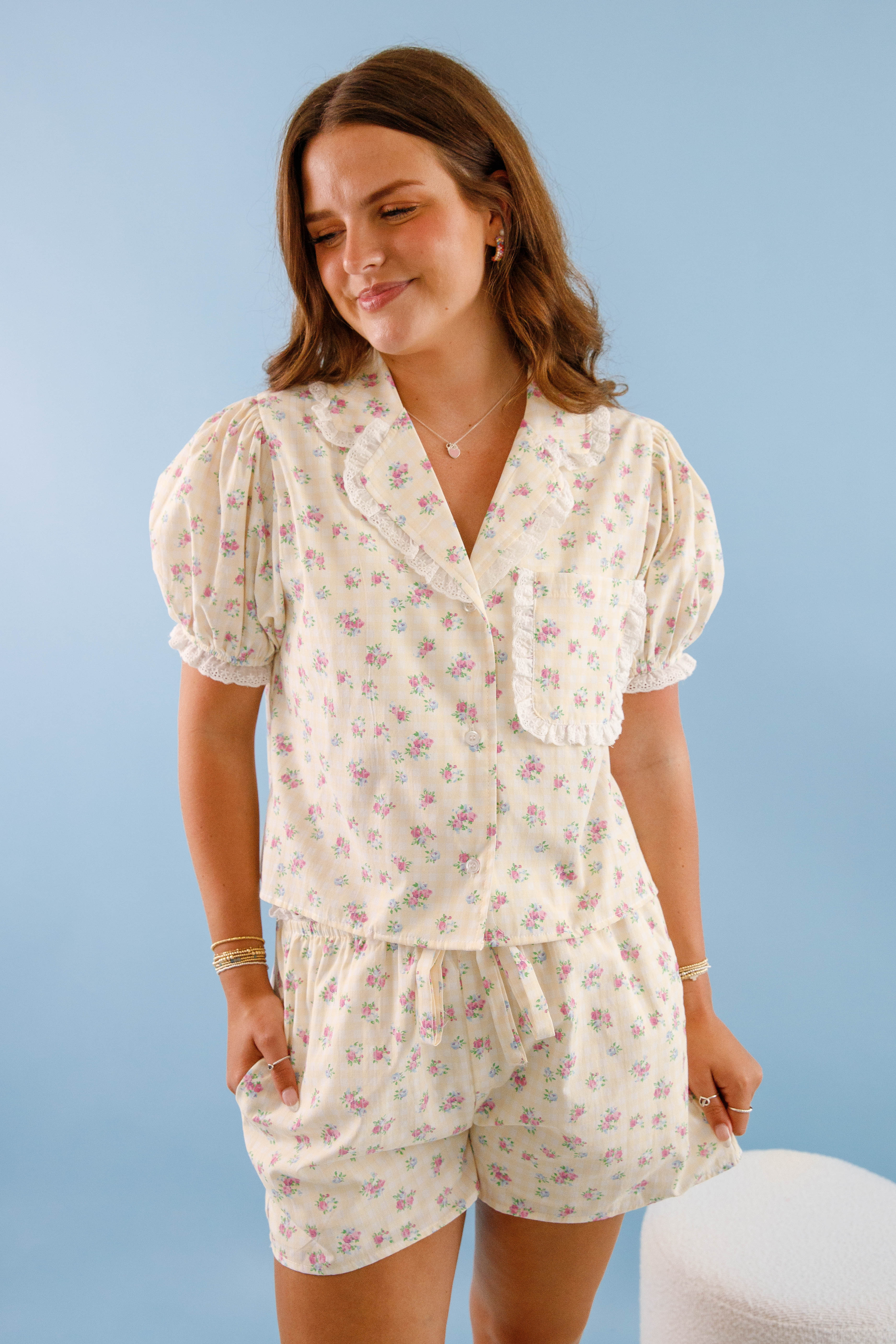 Dreaming Til Sunshine Pajama Top