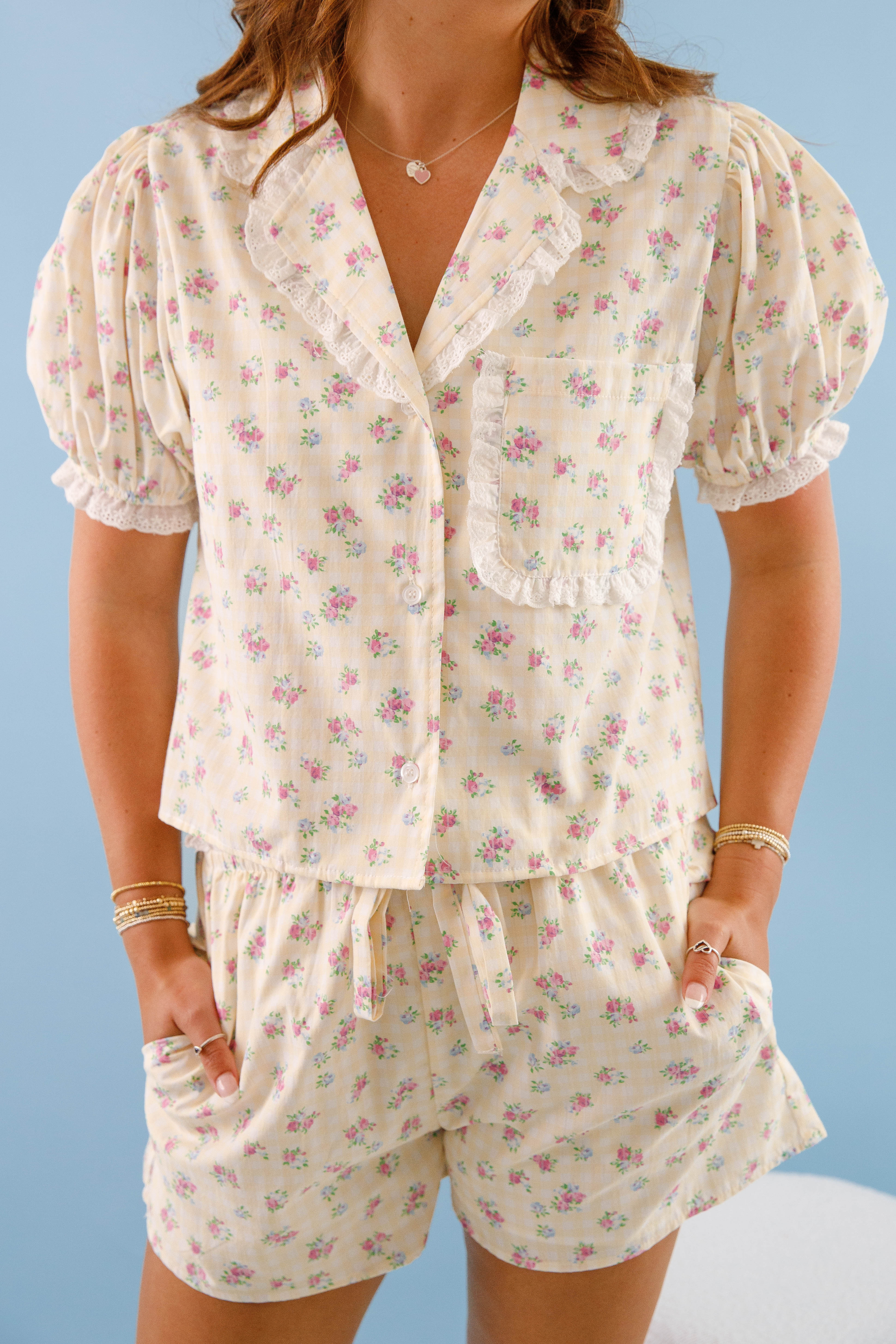Dreaming Til Sunshine Pajama Top