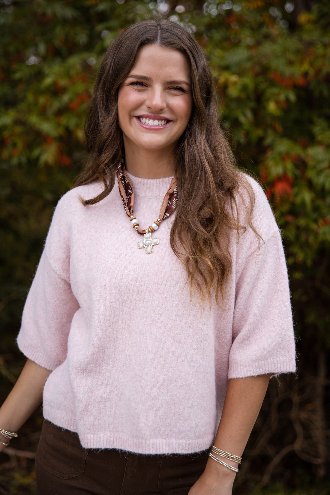 RESTOCK: Take A Look At It Sweater-Pale Pink
