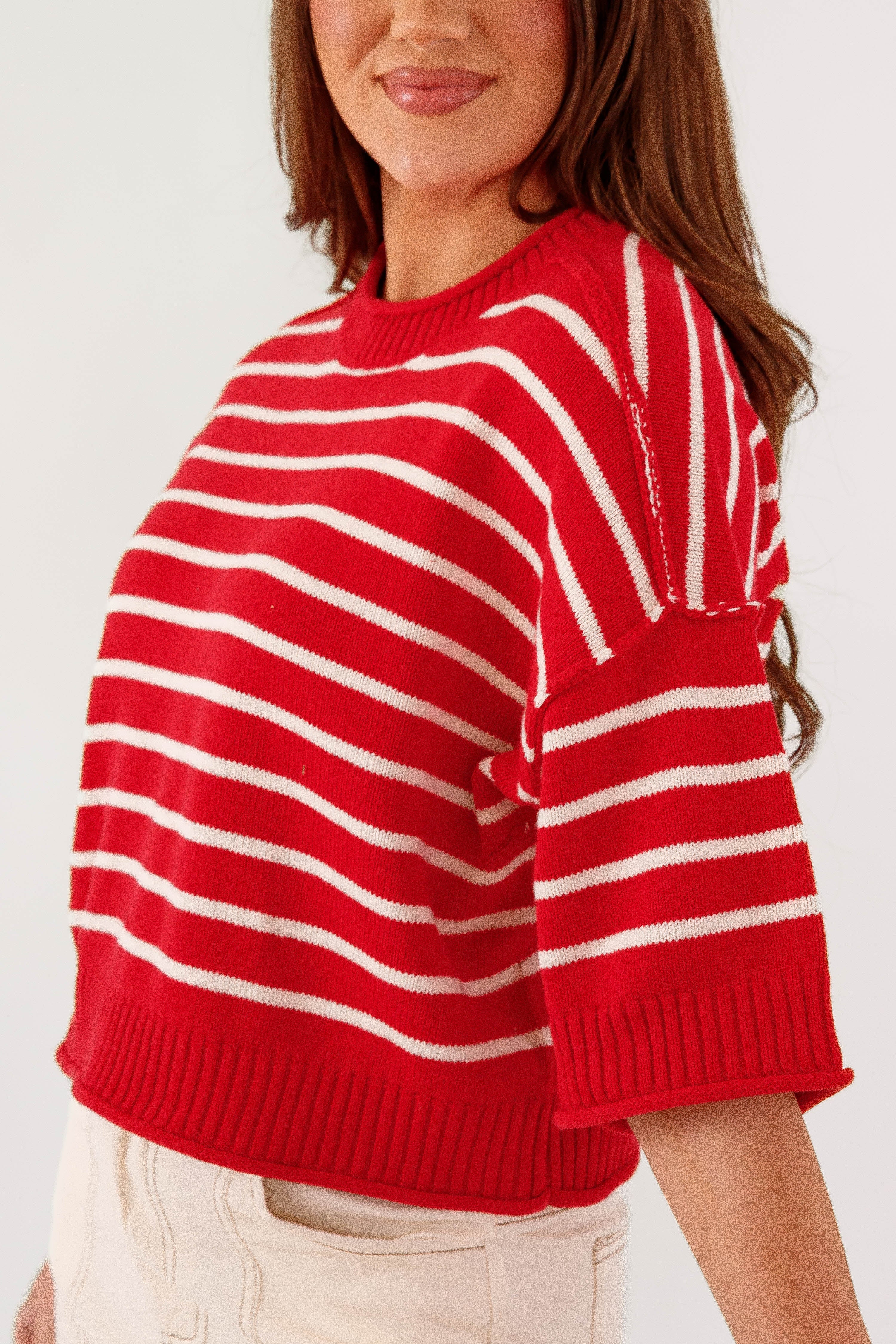 What I Know Sweater-Red