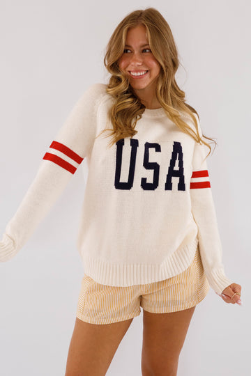 RESTOCK: Party In The USA Sweater