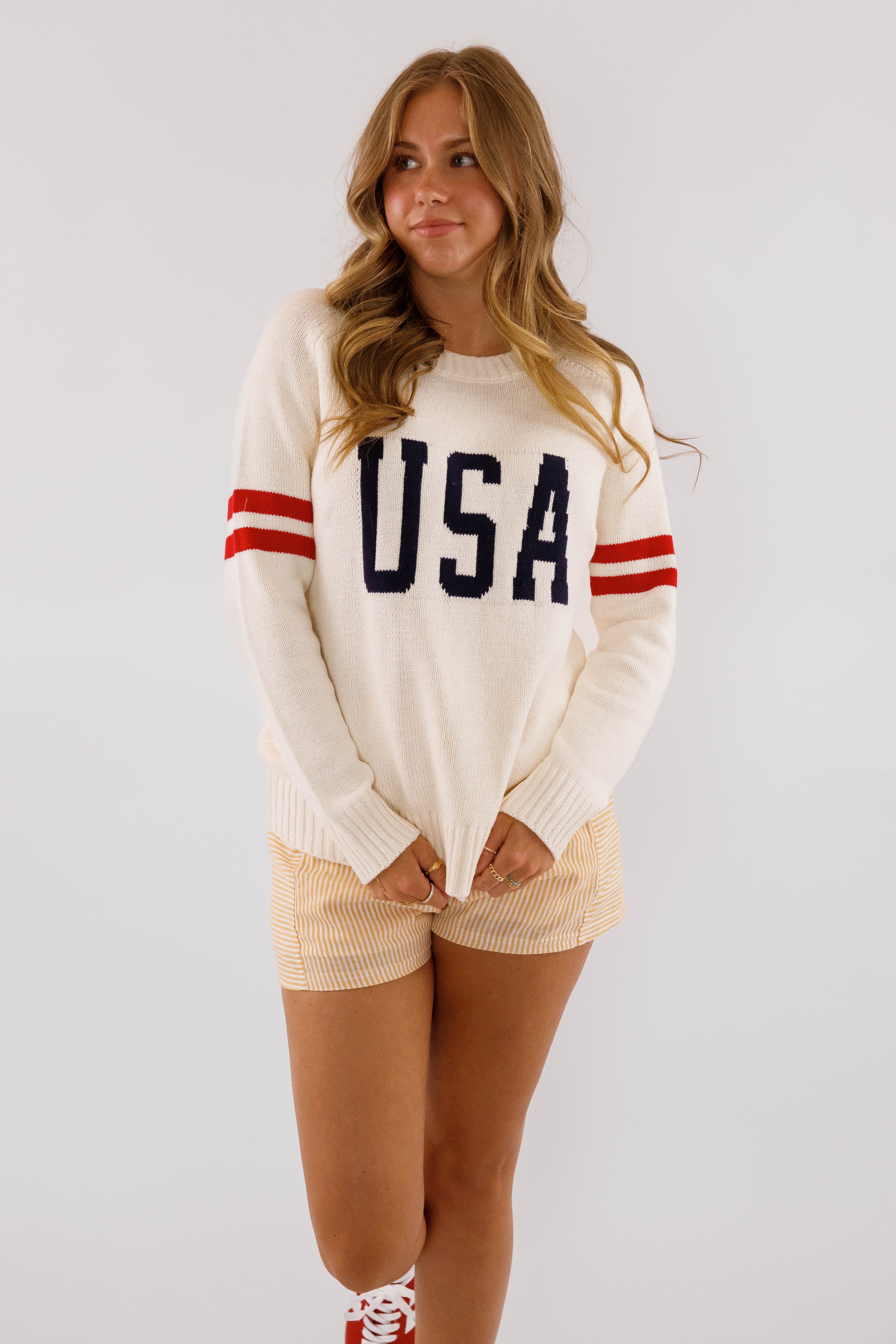 RESTOCK: Party In The USA Sweater