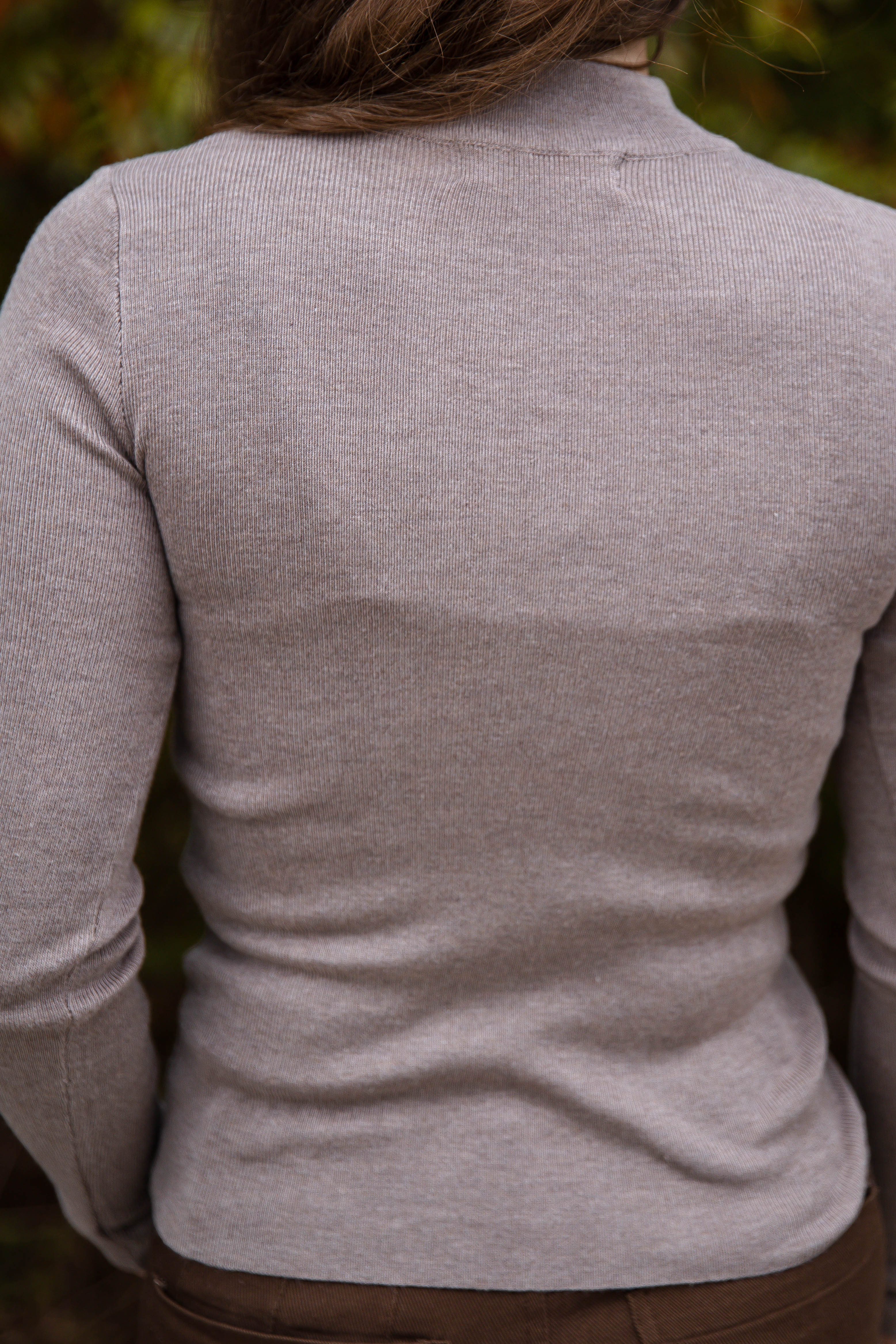 FINAL SALE: Underneath This Persona Ribbed Top-Mocha