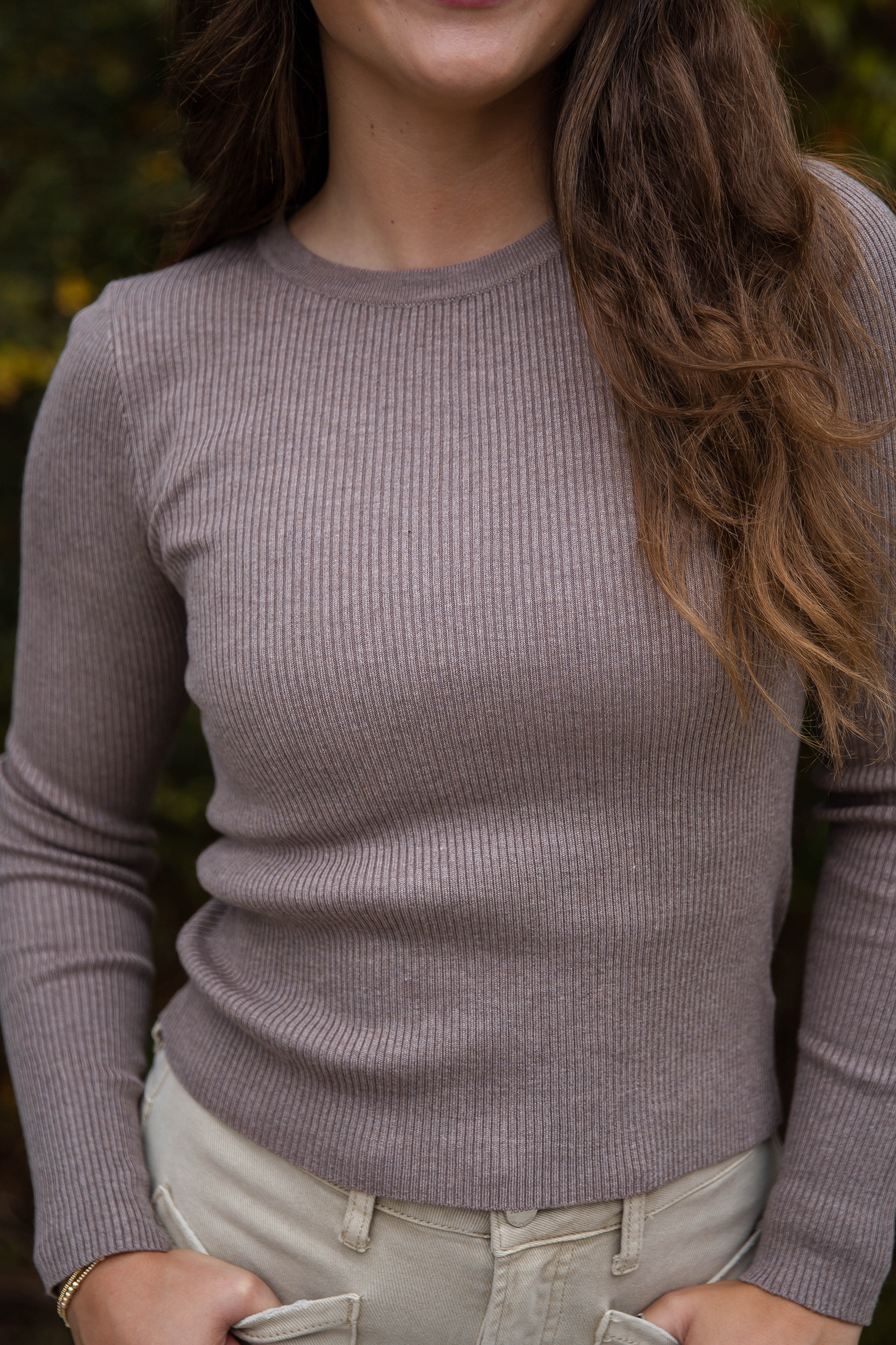 FINAL SALE: Don't Need To Know Ribbed Top