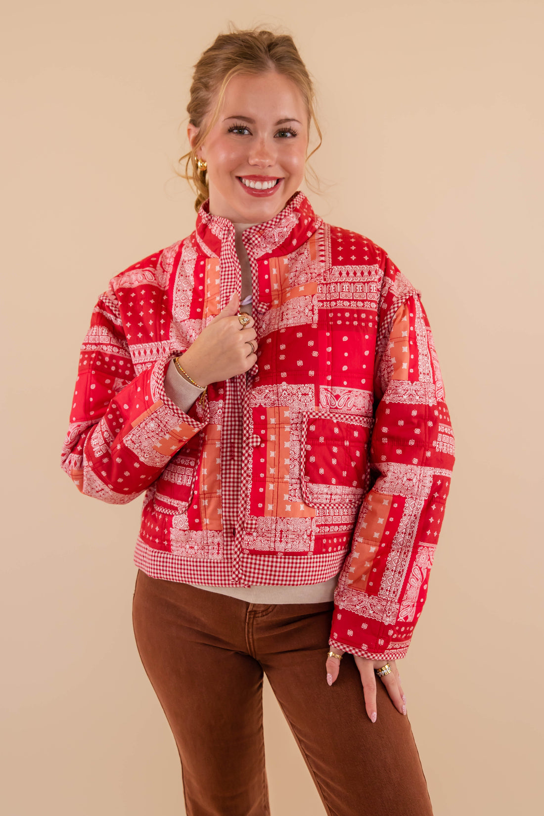 Let It Be Quilted Jacket