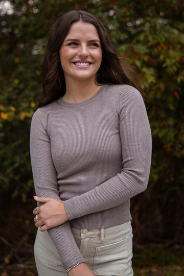 FINAL SALE: Don't Need To Know Ribbed Top