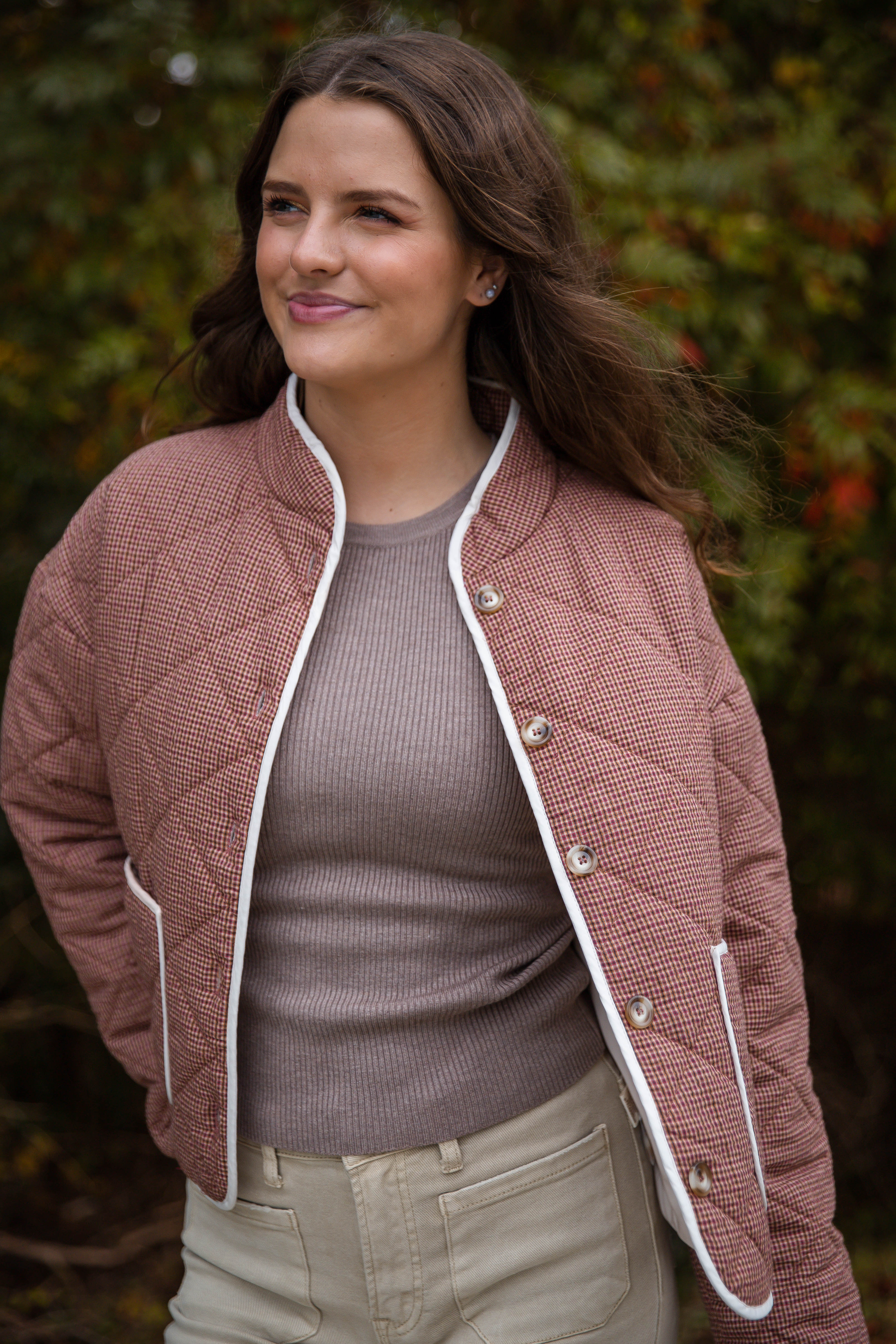 Finding the Answers Quilted Jacket
