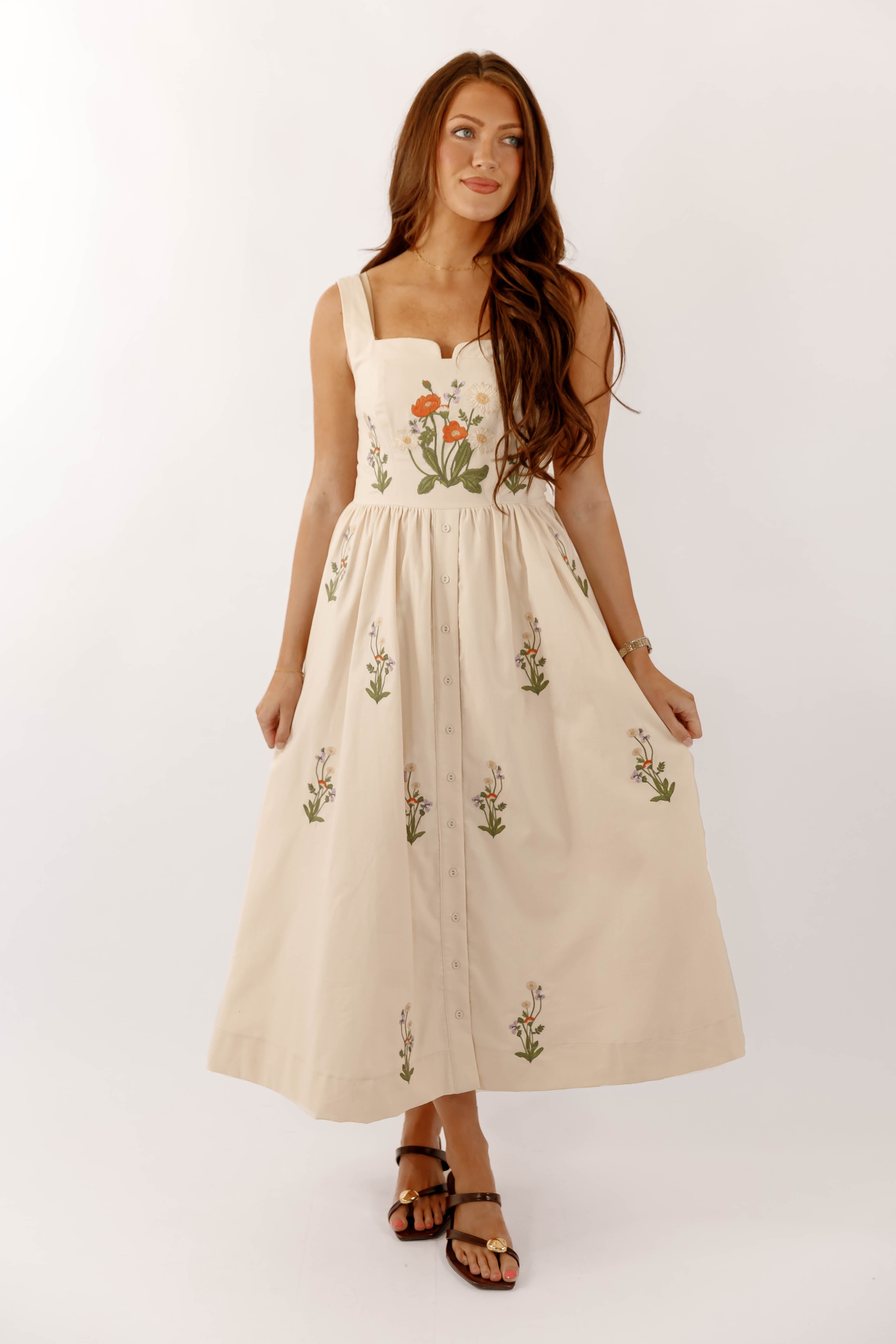 Seeds of Hope Midi Dress