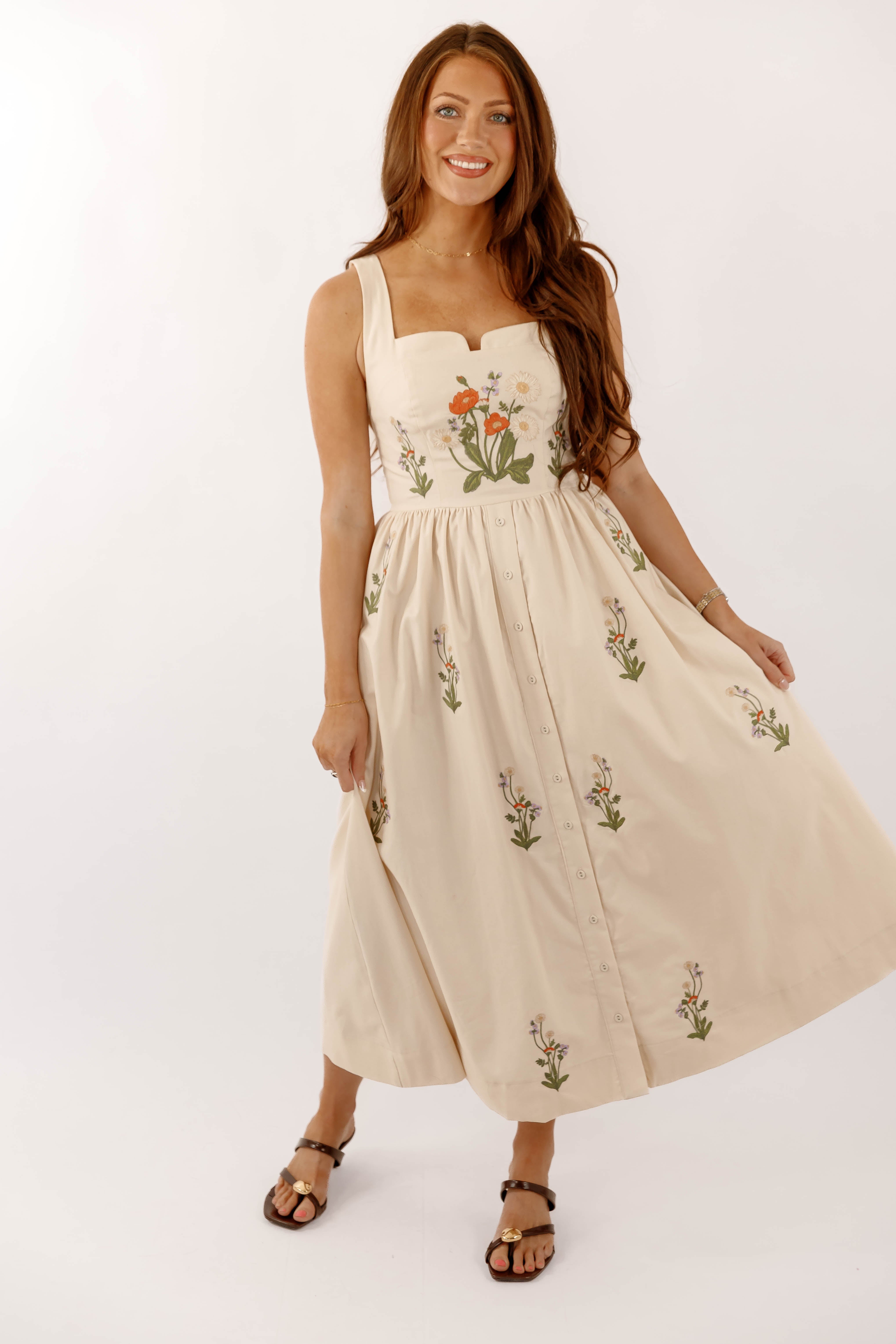 Seeds of Hope Midi Dress