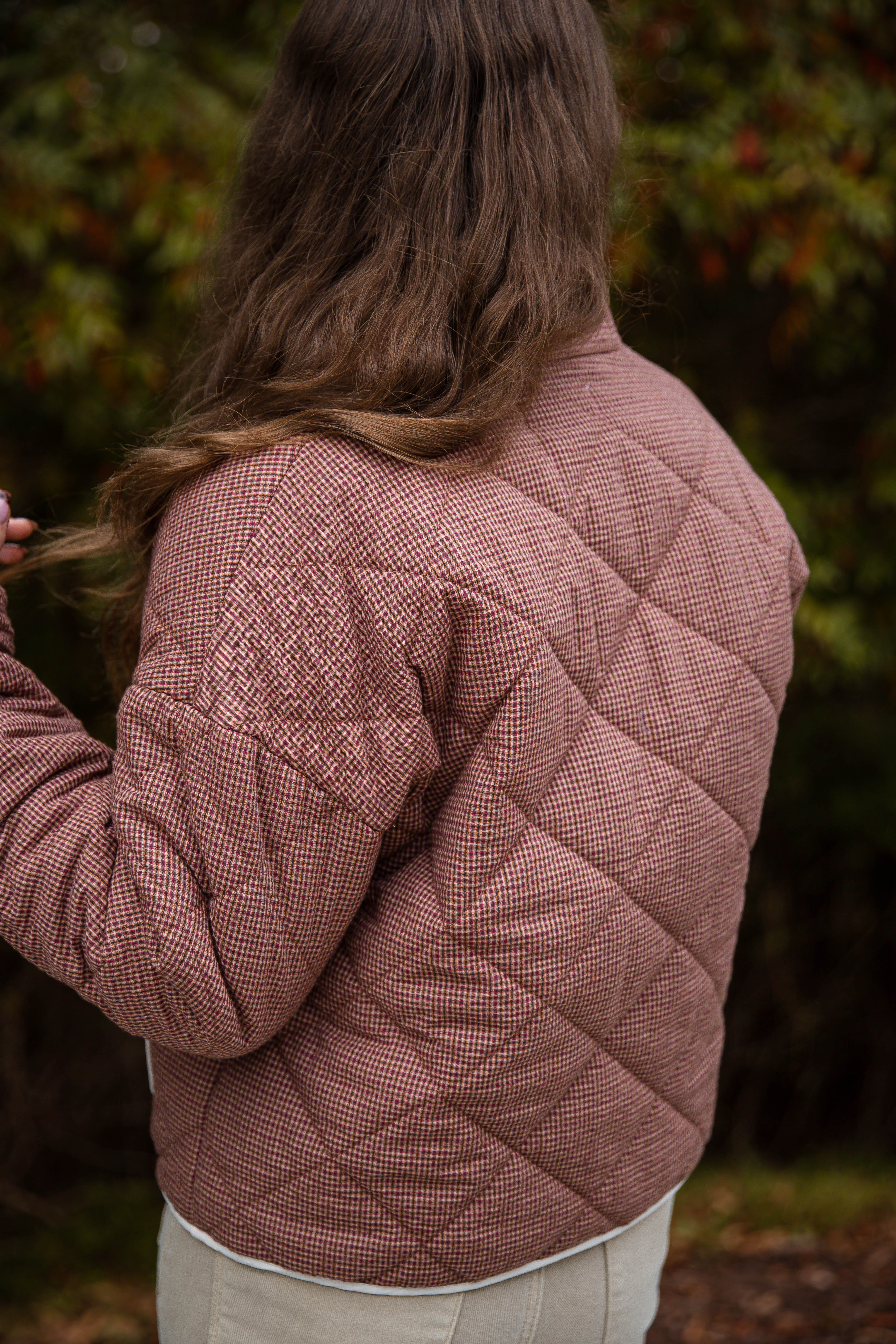 Finding the Answers Quilted Jacket