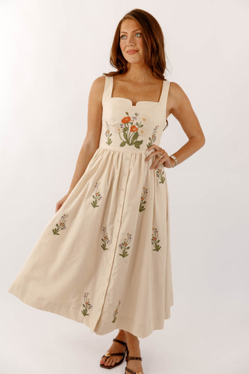 Seeds of Hope Midi Dress
