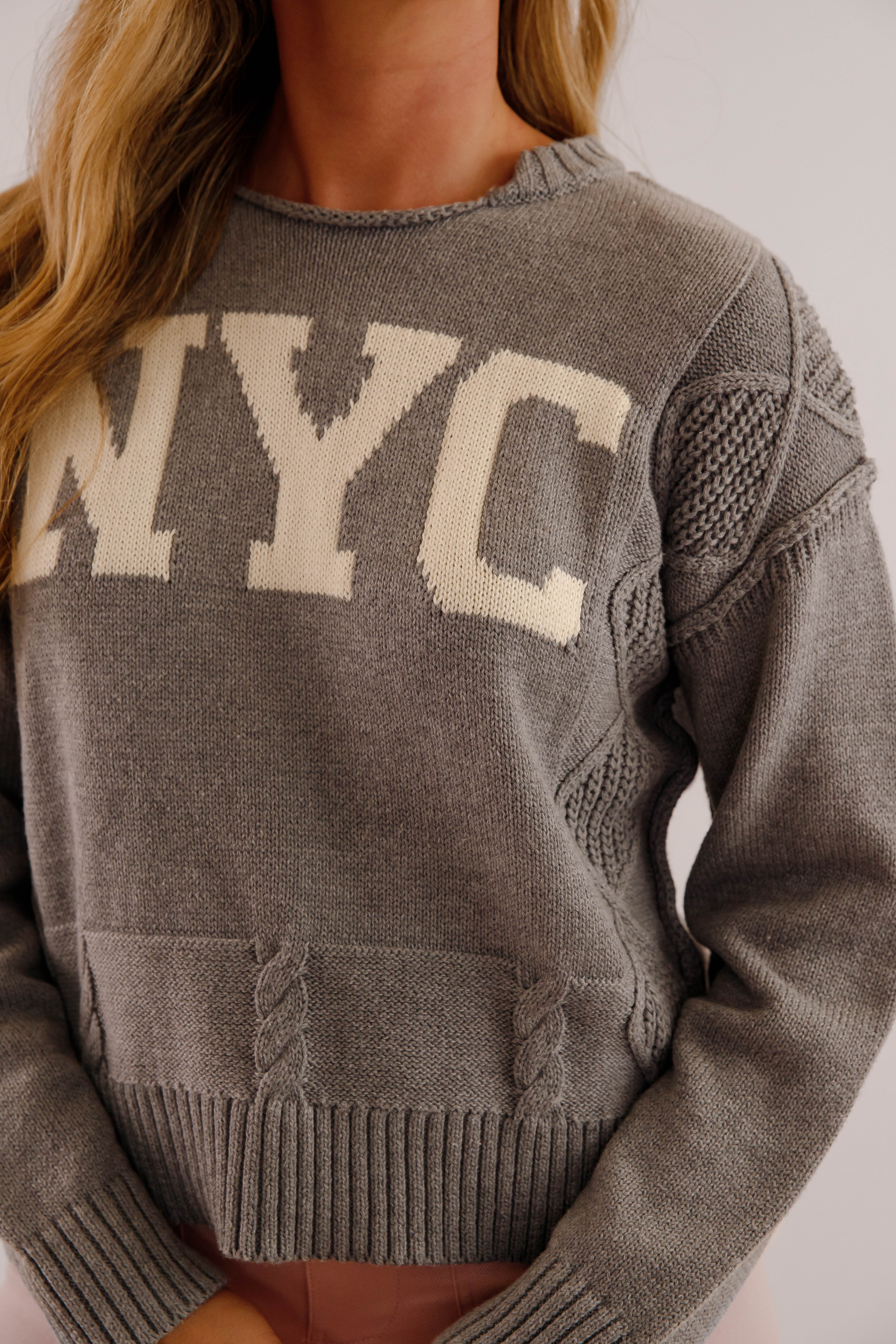 New Romance In The City Sweater-NYC