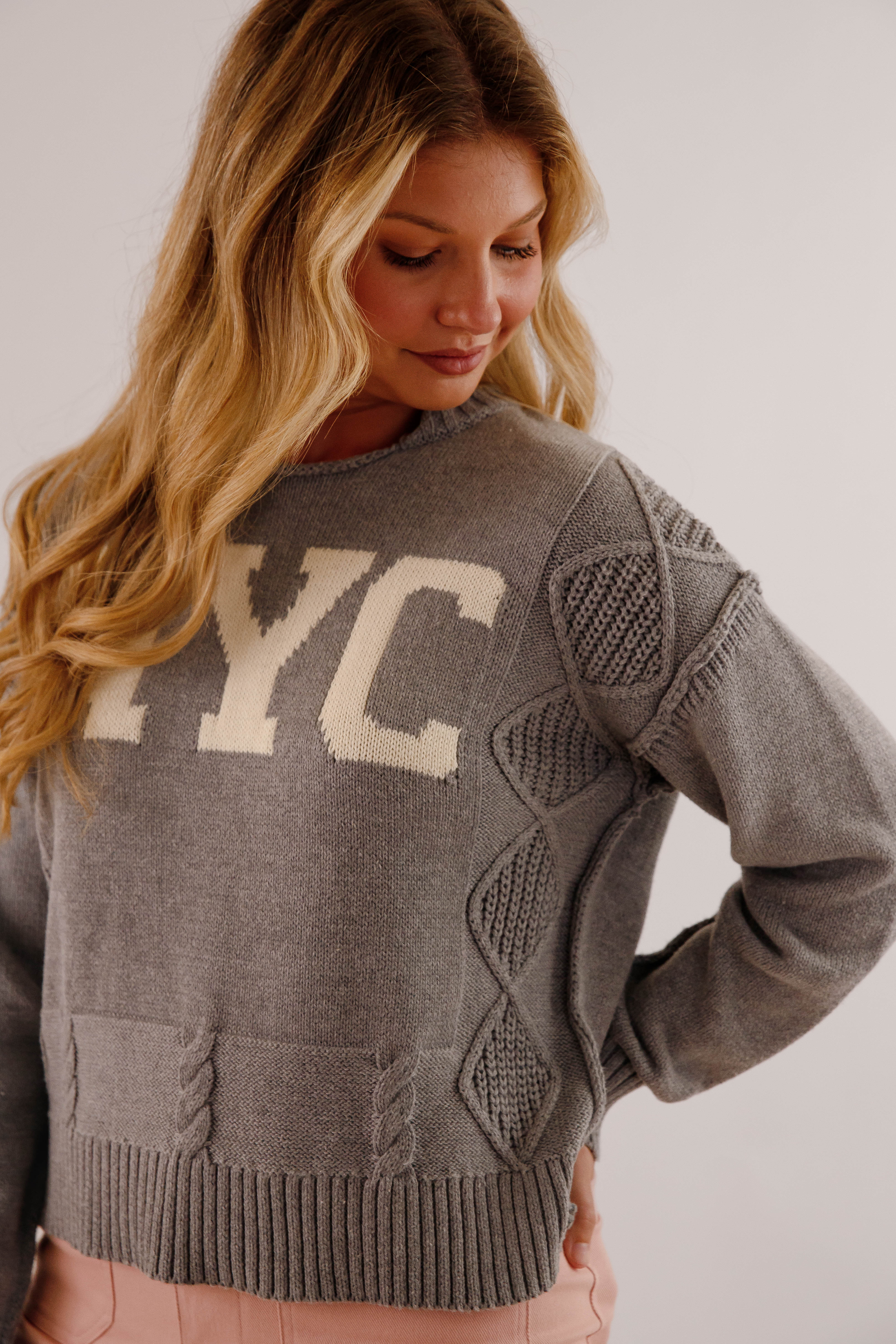 New Romance In The City Sweater-NYC