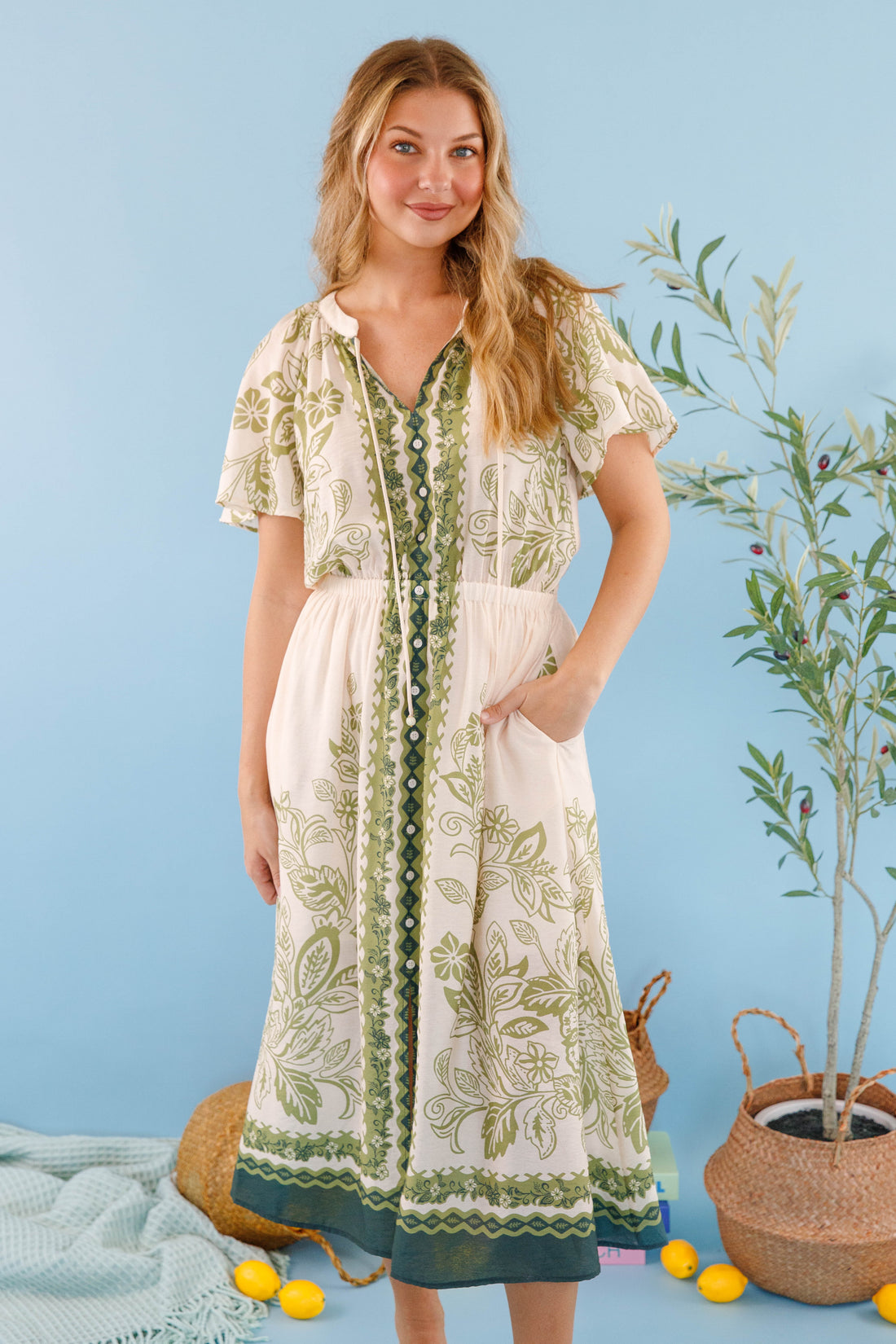 Step Into Summer Midi Dress