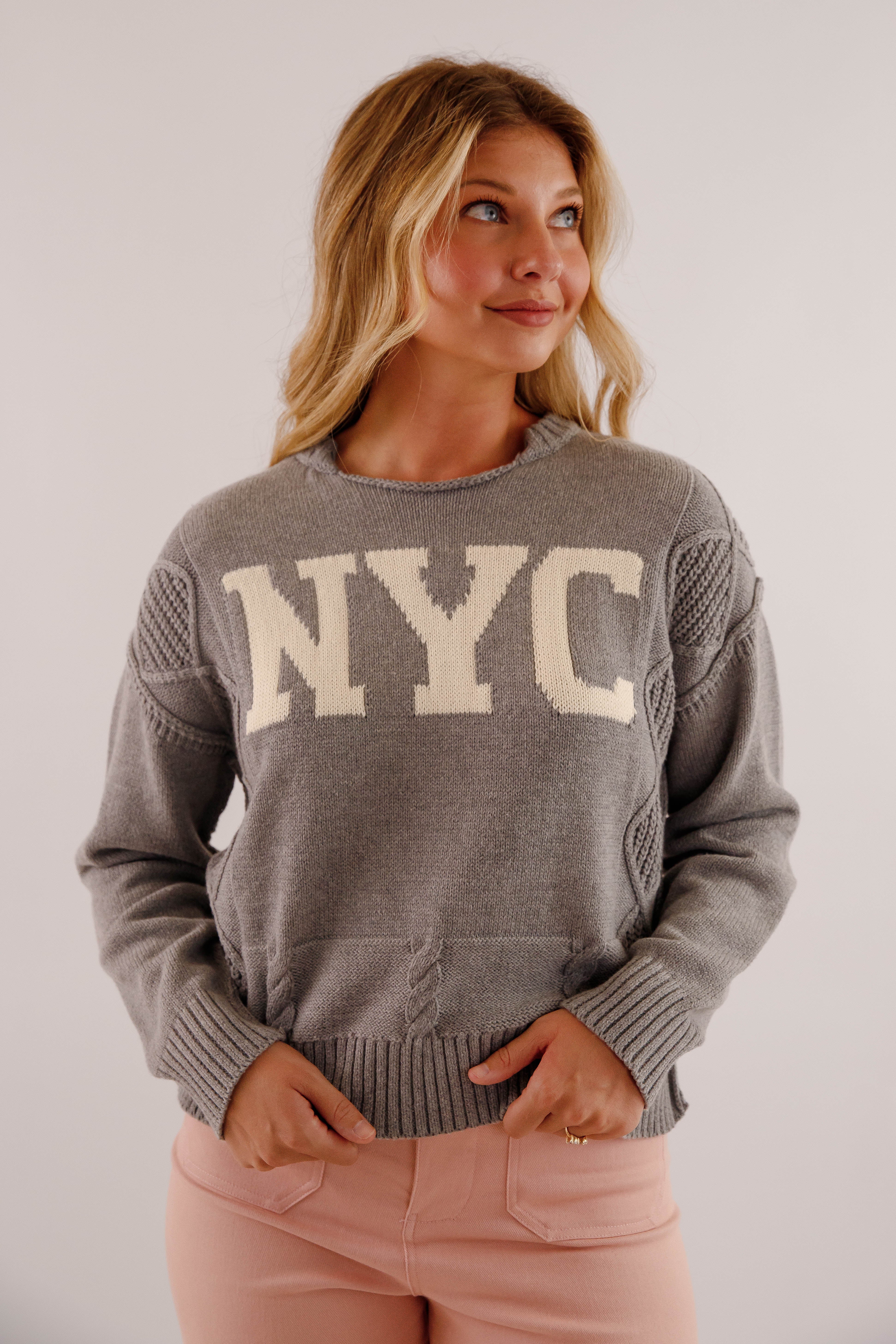 New Romance In The City Sweater-NYC