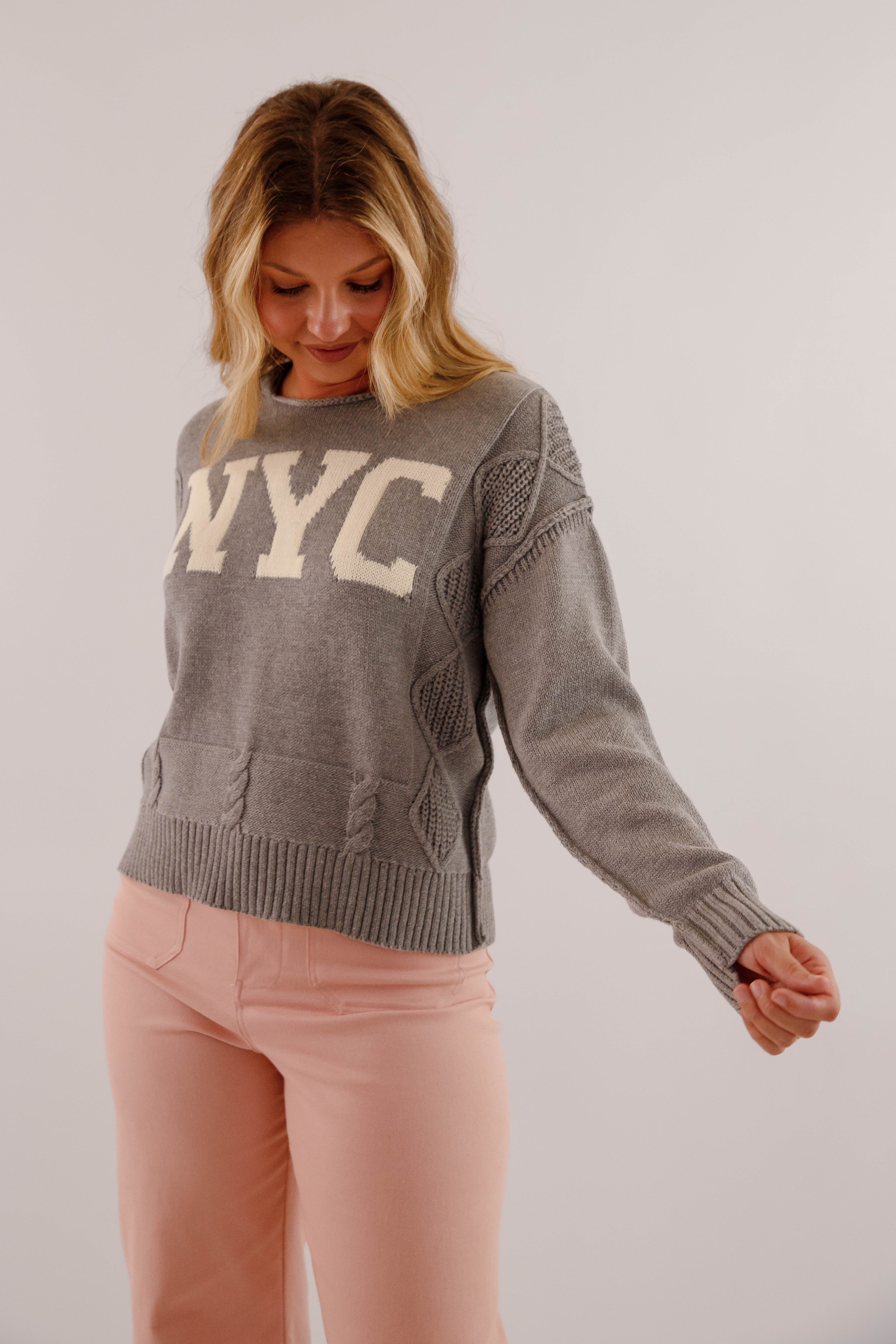 New Romance In The City Sweater-NYC