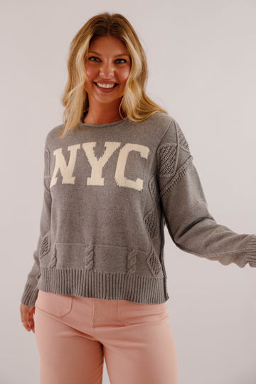New Romance In The City Sweater-NYC