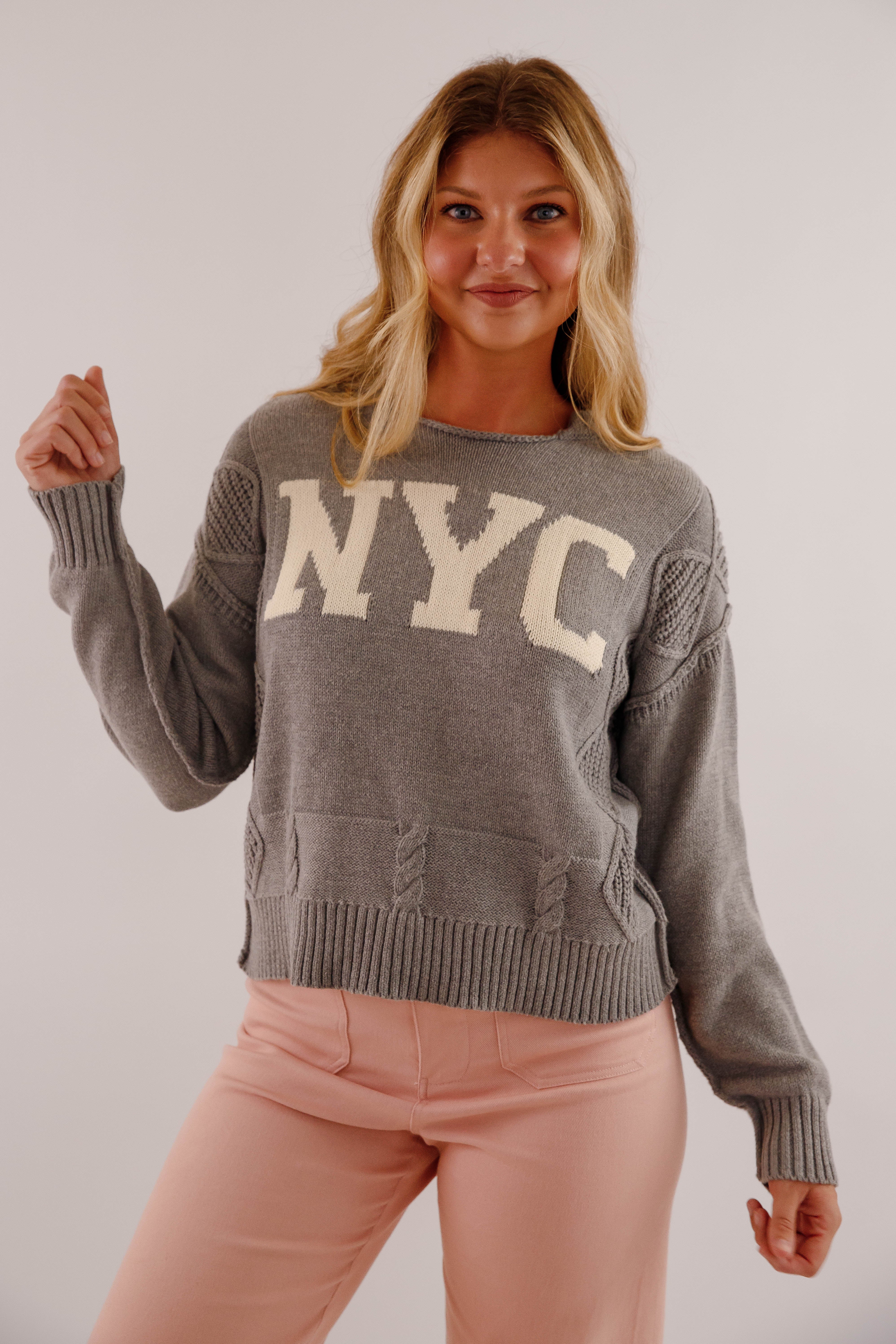 New Romance In The City Sweater-NYC