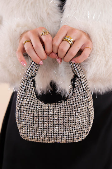 Sabrina Rhinestone Evening Bag