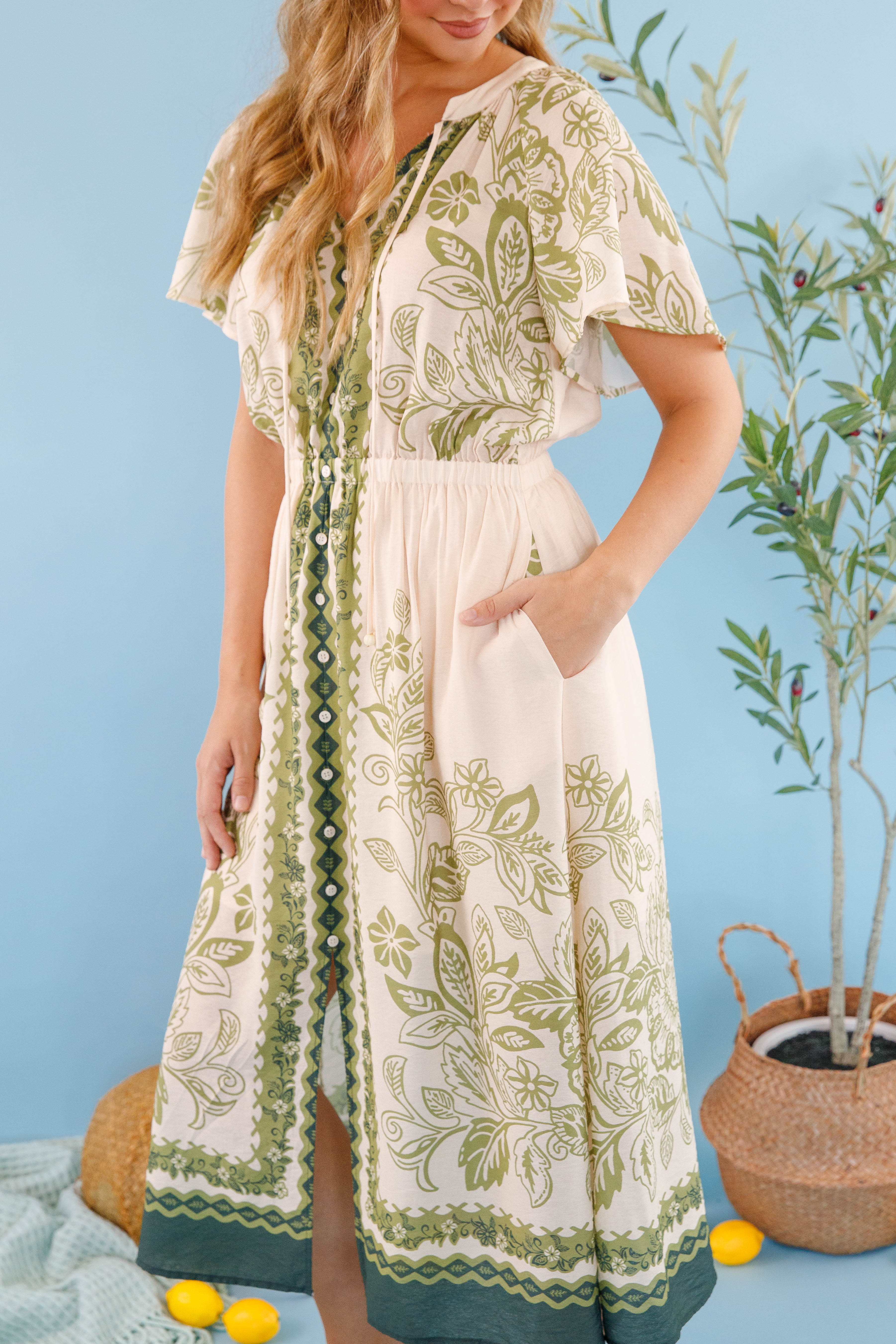 Step Into Summer Midi Dress