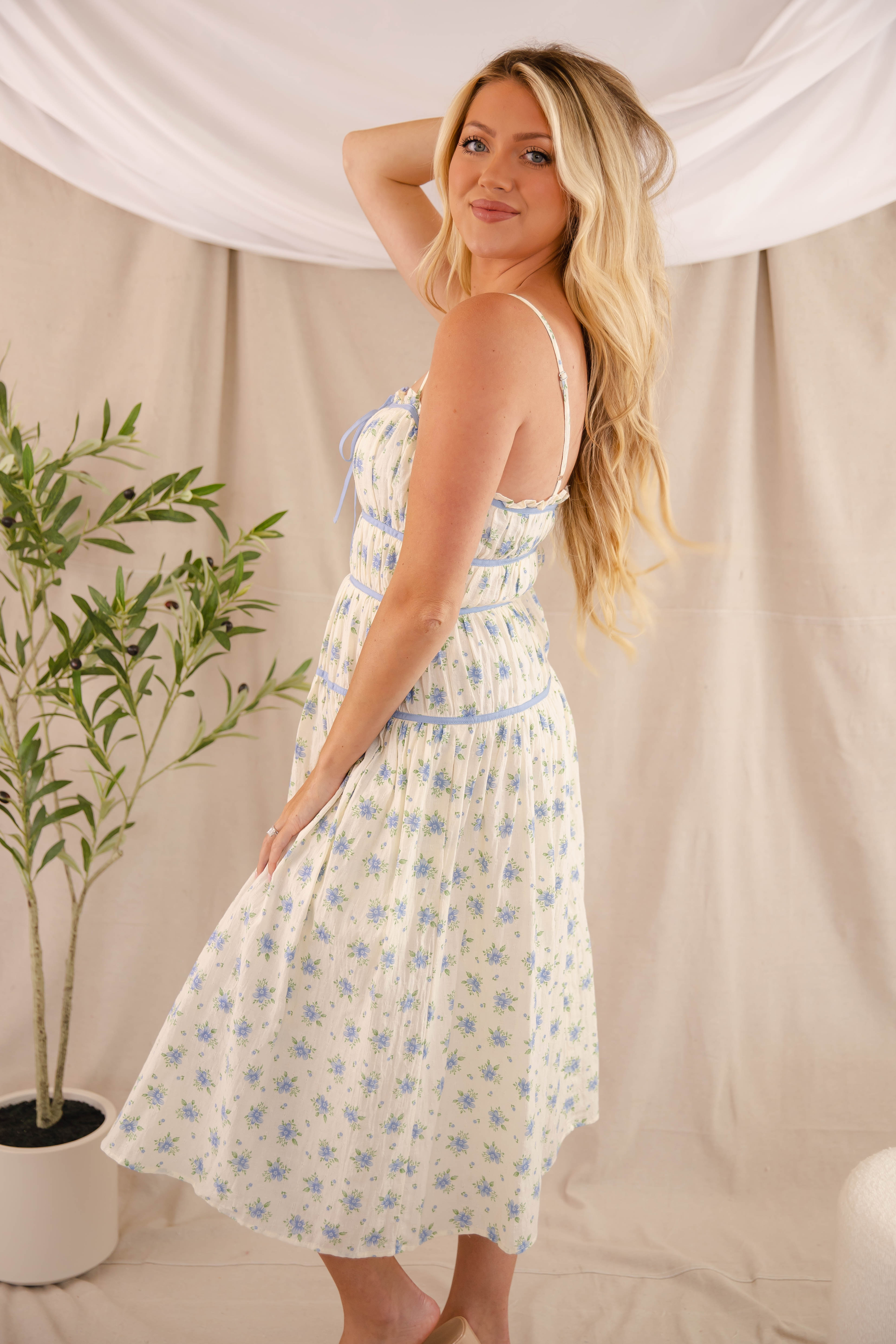 Nourishing Nature Midi Dress
