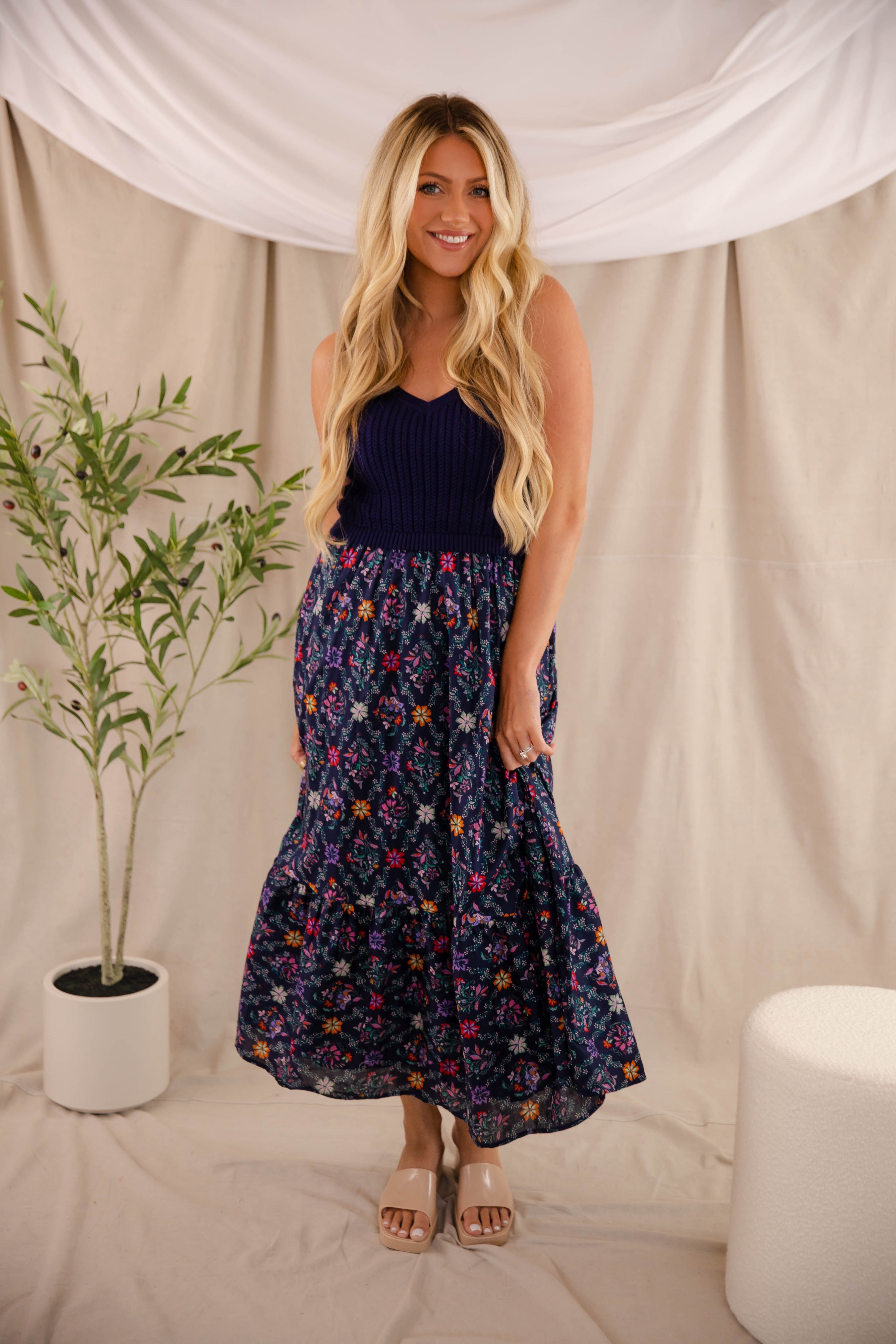 First Time Ever Midi Dress