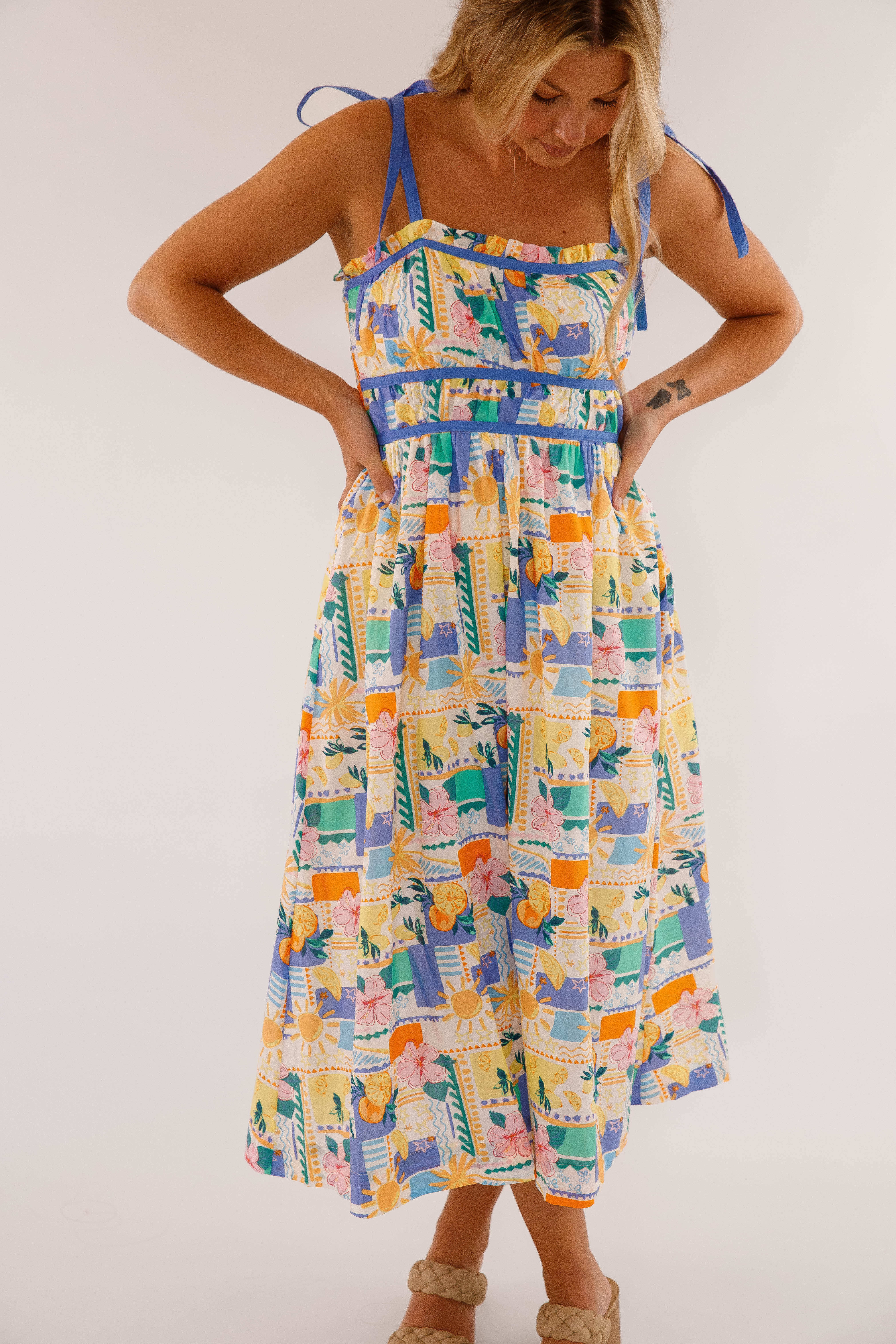 Sunshine State Of Mind Midi Dress