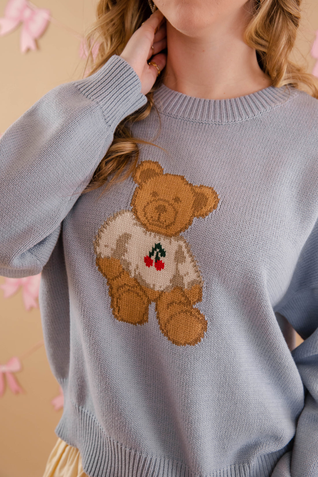 My Reassurance Sweater-Baby Blue