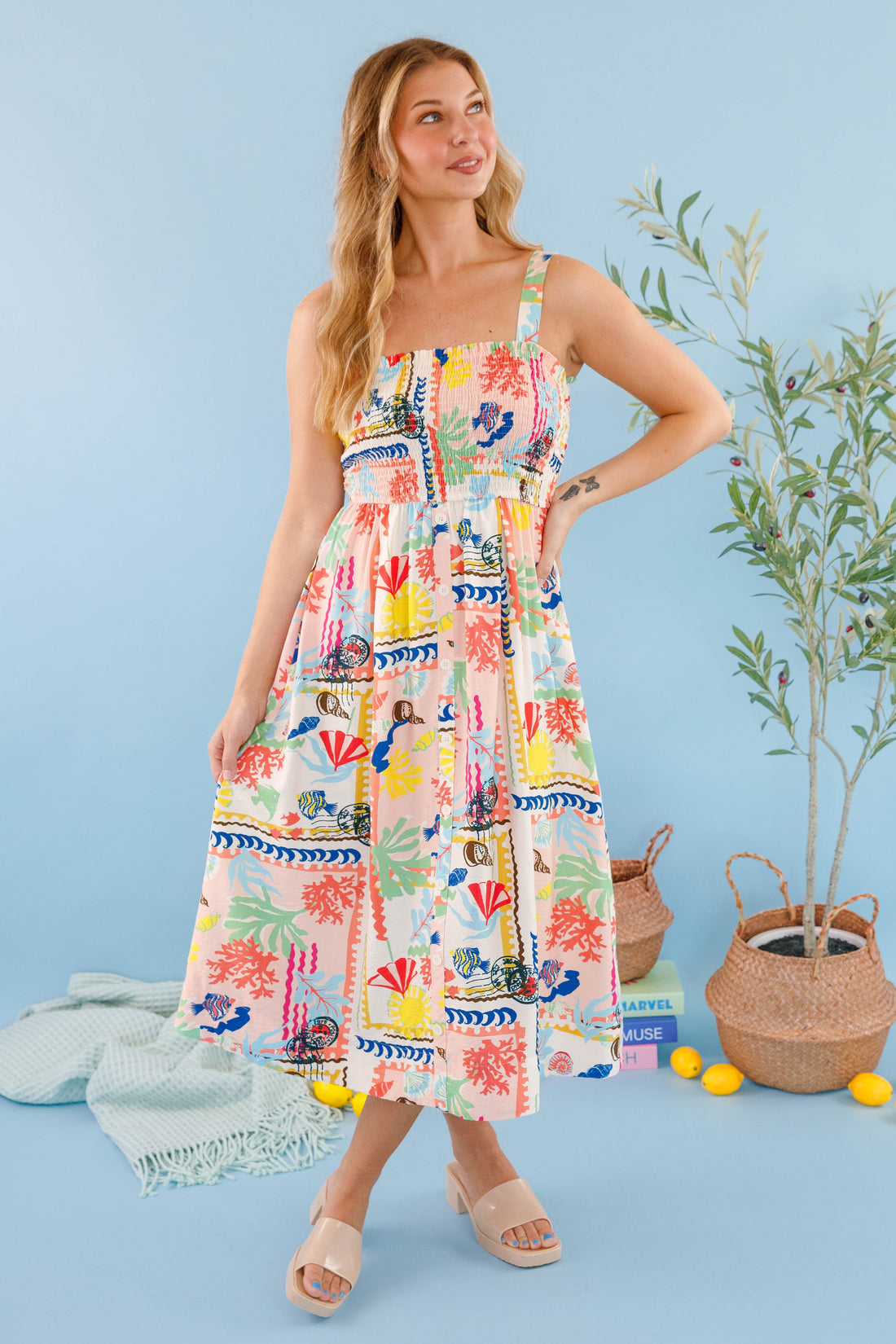 Happiest I've Been Midi Dress