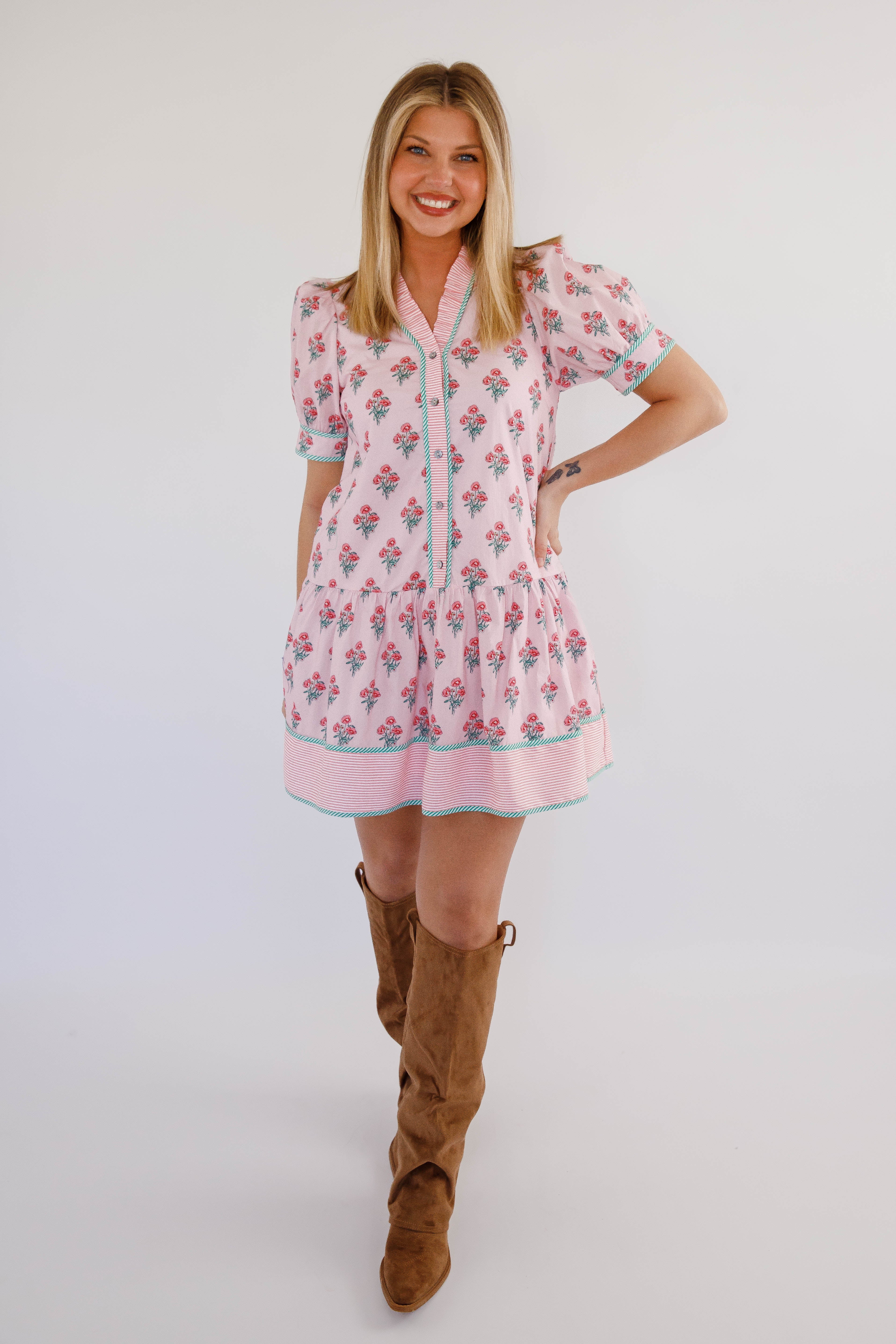 Keeping Quiet Mini Dress